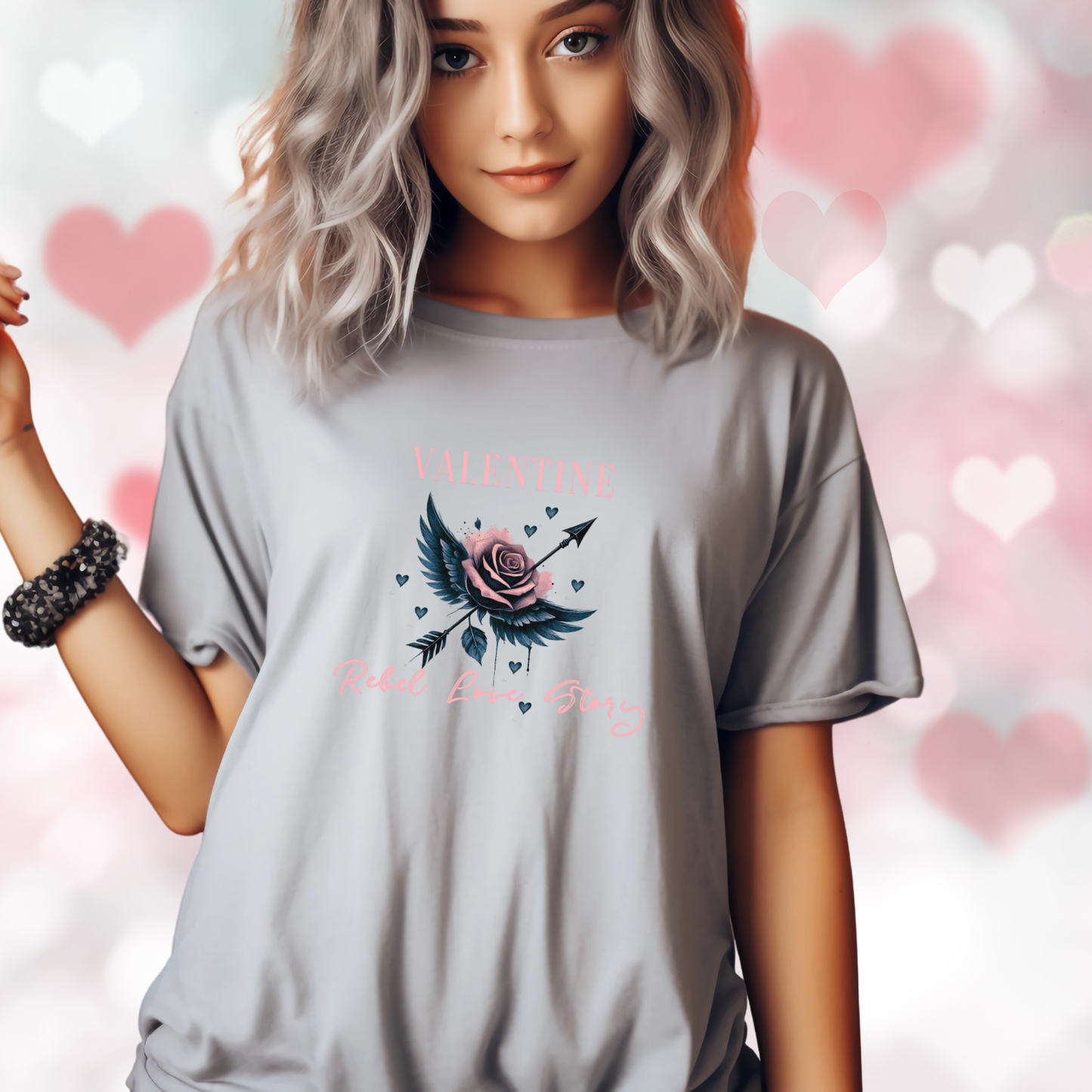 Valentine Rebel Love T-Shirt