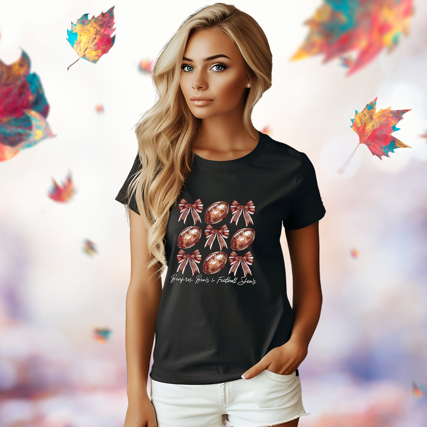 Bonfires, Bows, & Football Shows T-Shirt