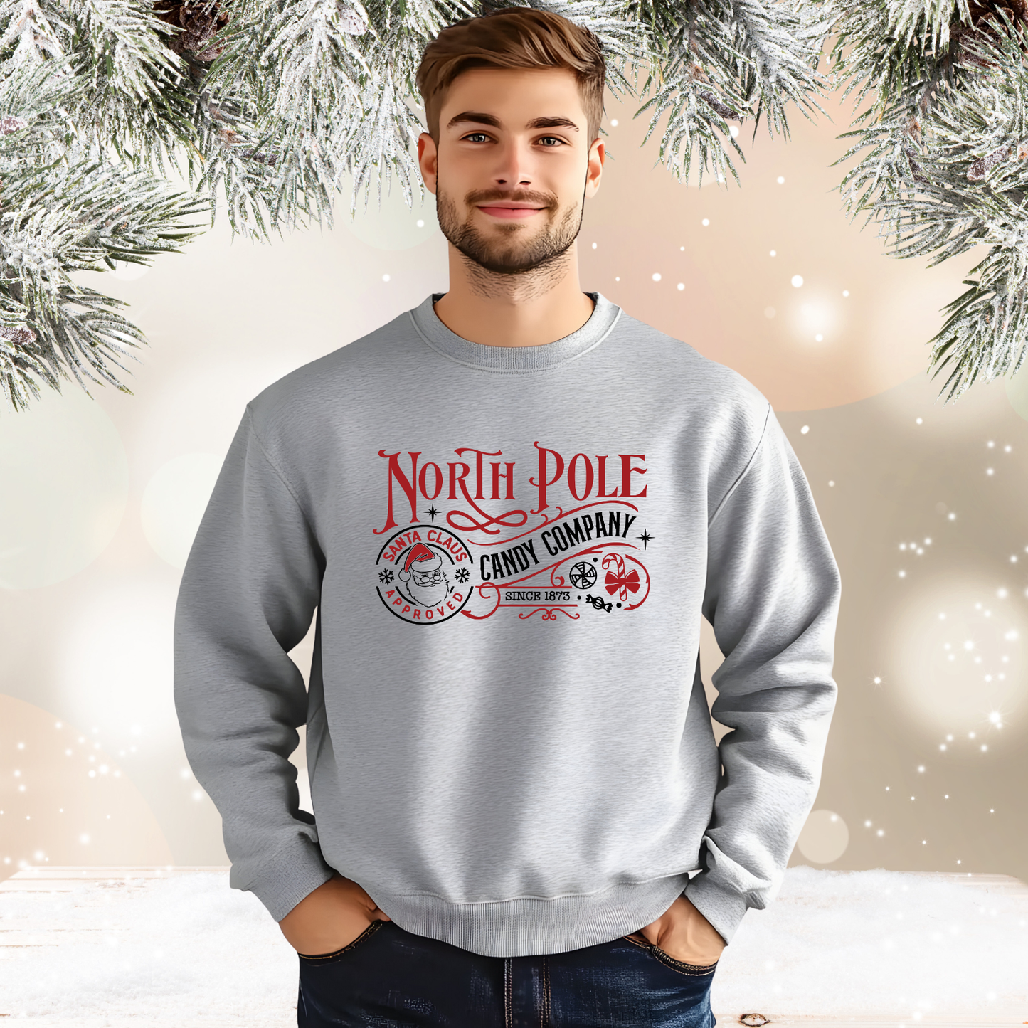 North Pole Candy Company Crewneck Sweatshirt