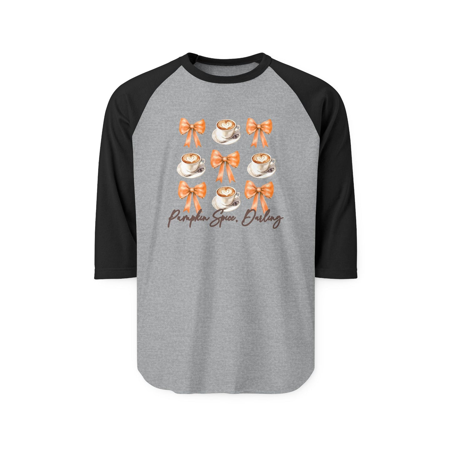 Pumpkin Spice, Darling Baseball Tee