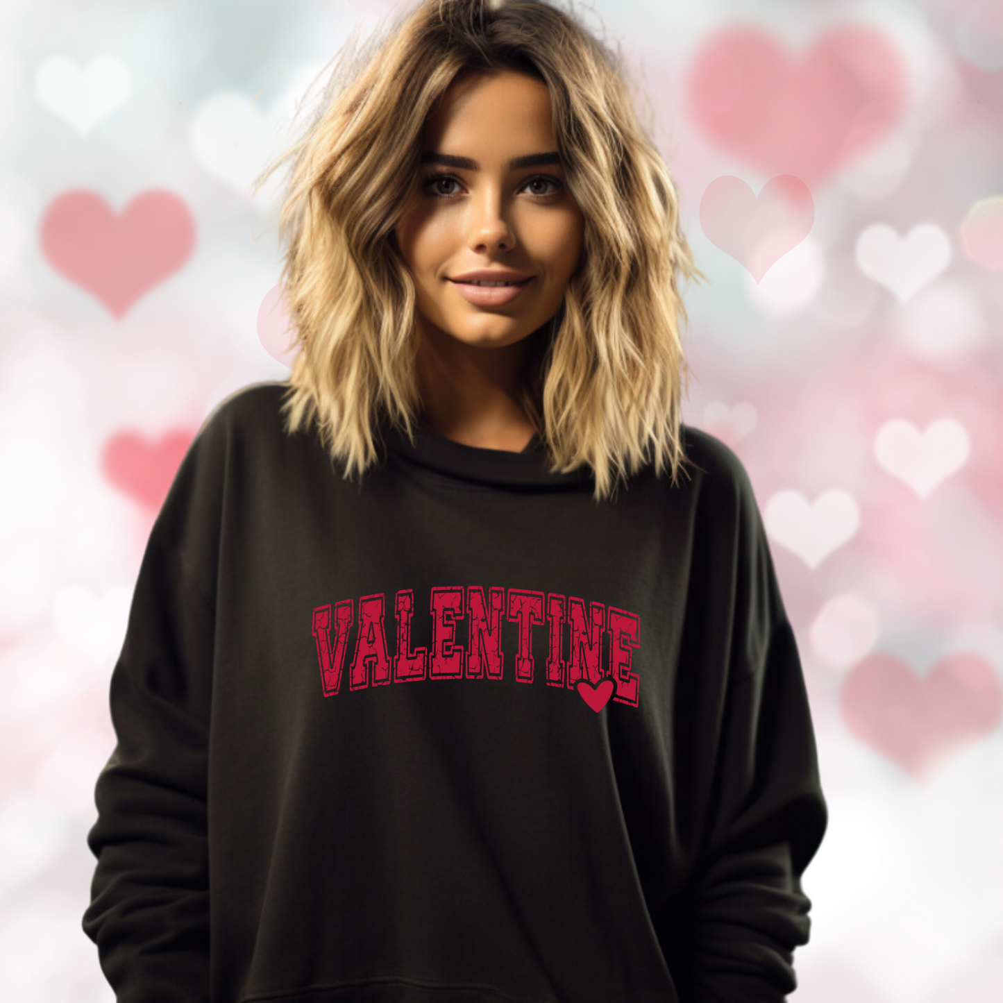 Varsity Valentine Crewneck Sweatshirt