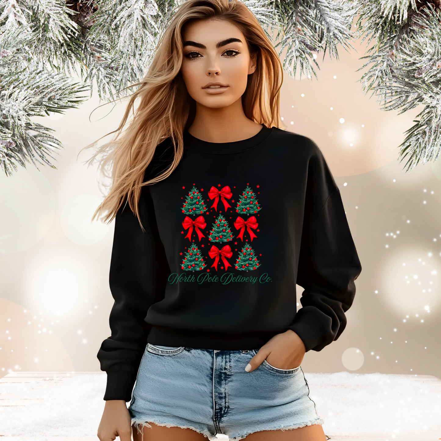 North Pole Delivery Co. Crewneck Sweatshirt