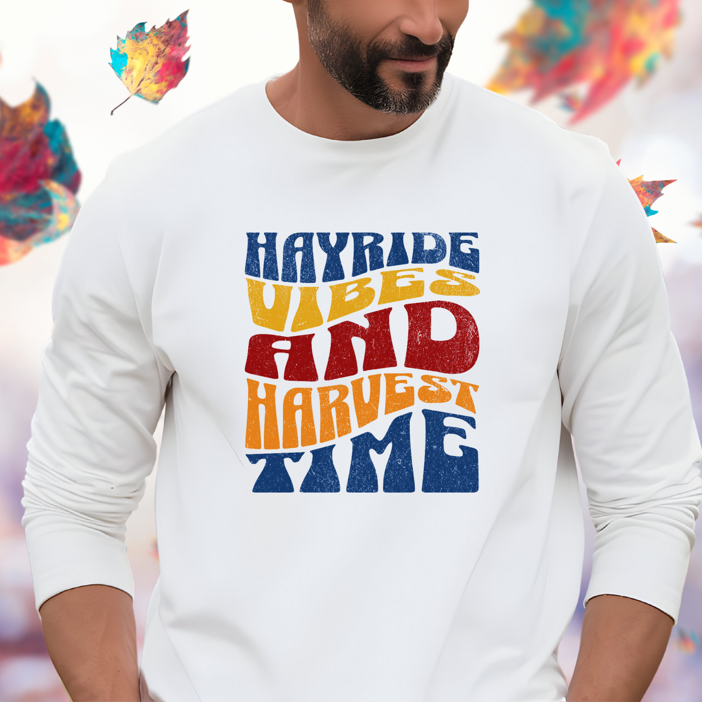 Hayride Vibes Long Sleeve Tee