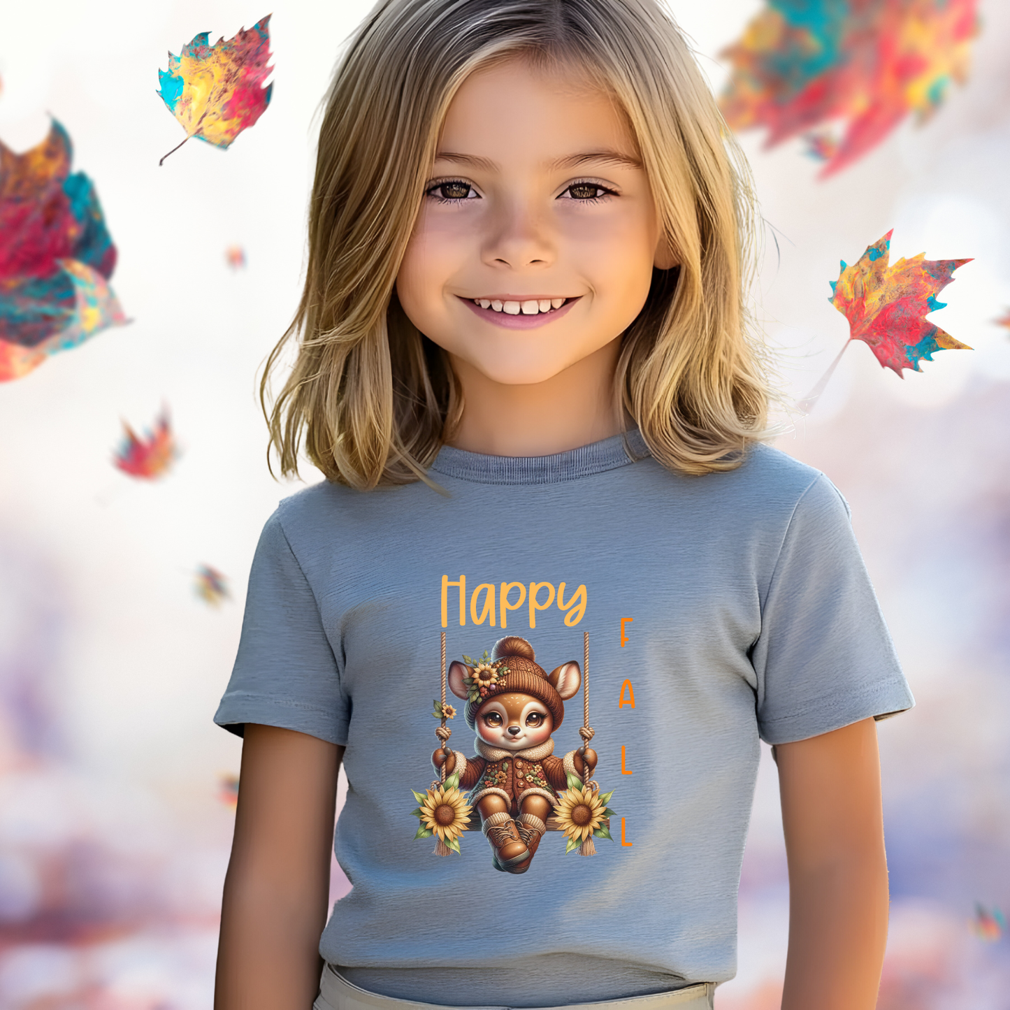 Happy Fall Kid’s T-Shirt