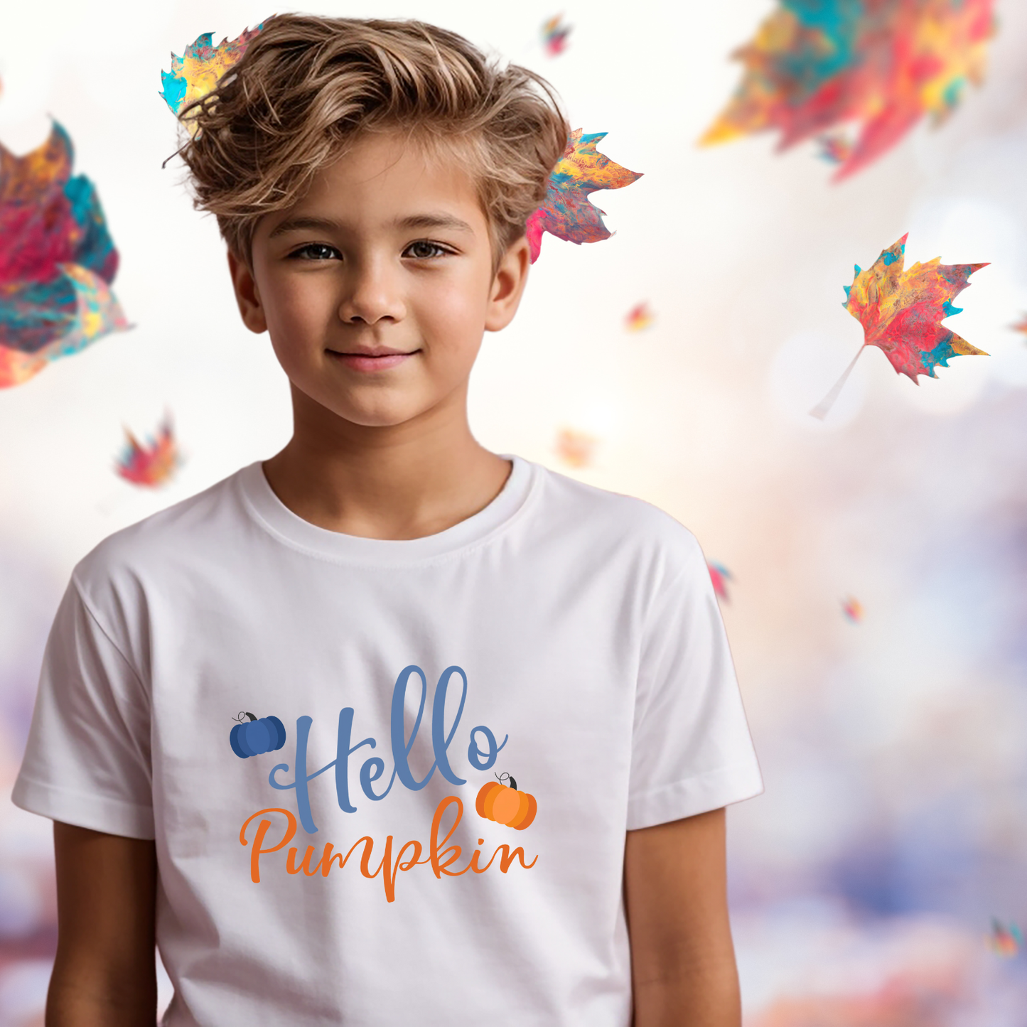 Hello Pumpkin Kid’s T-Shirt