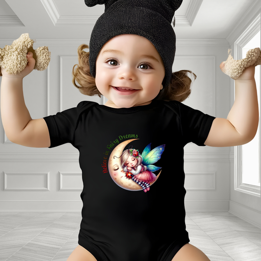 Believe In Fairy Dreams Infant Short Sleeve Onesie