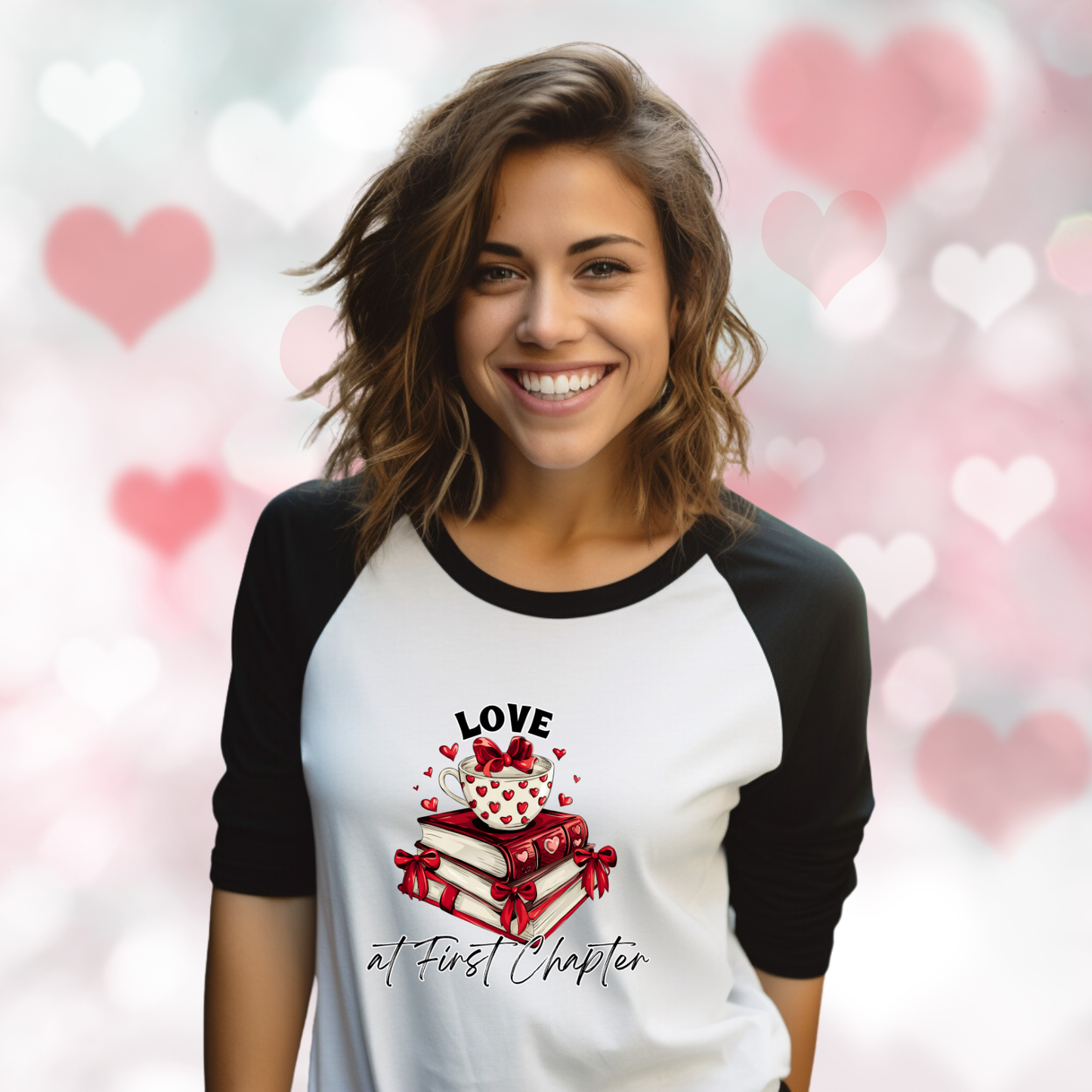 Love At First Chapter Baseball Tee