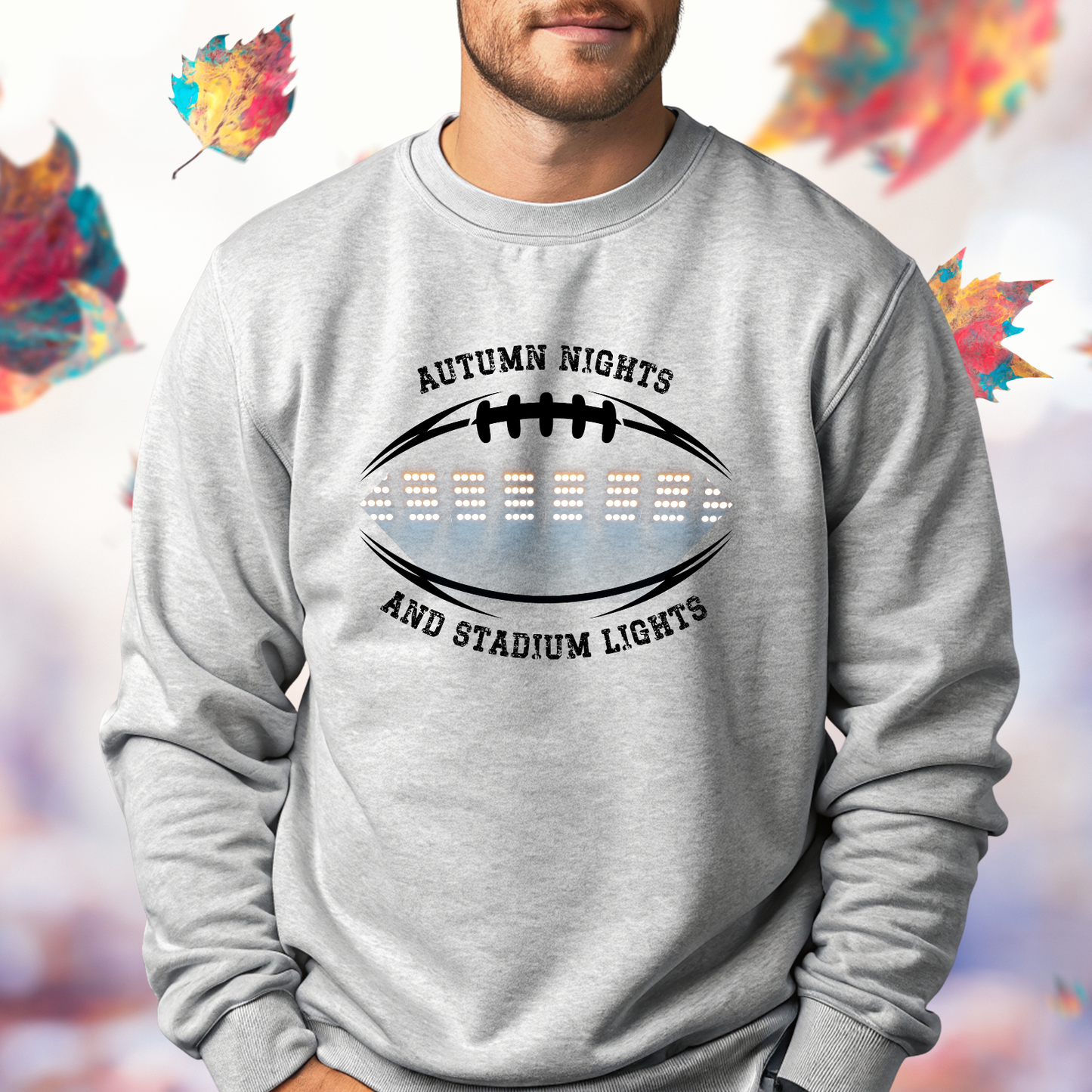 Autumn Nights & Stadium Lights Crewneck Sweatshirt