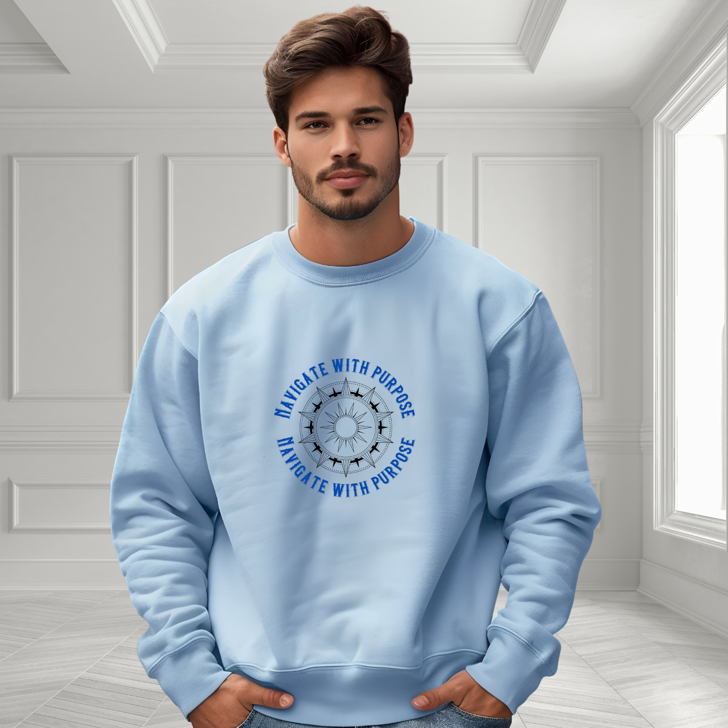 Navigate With Purpose Crewneck Sweatshirt