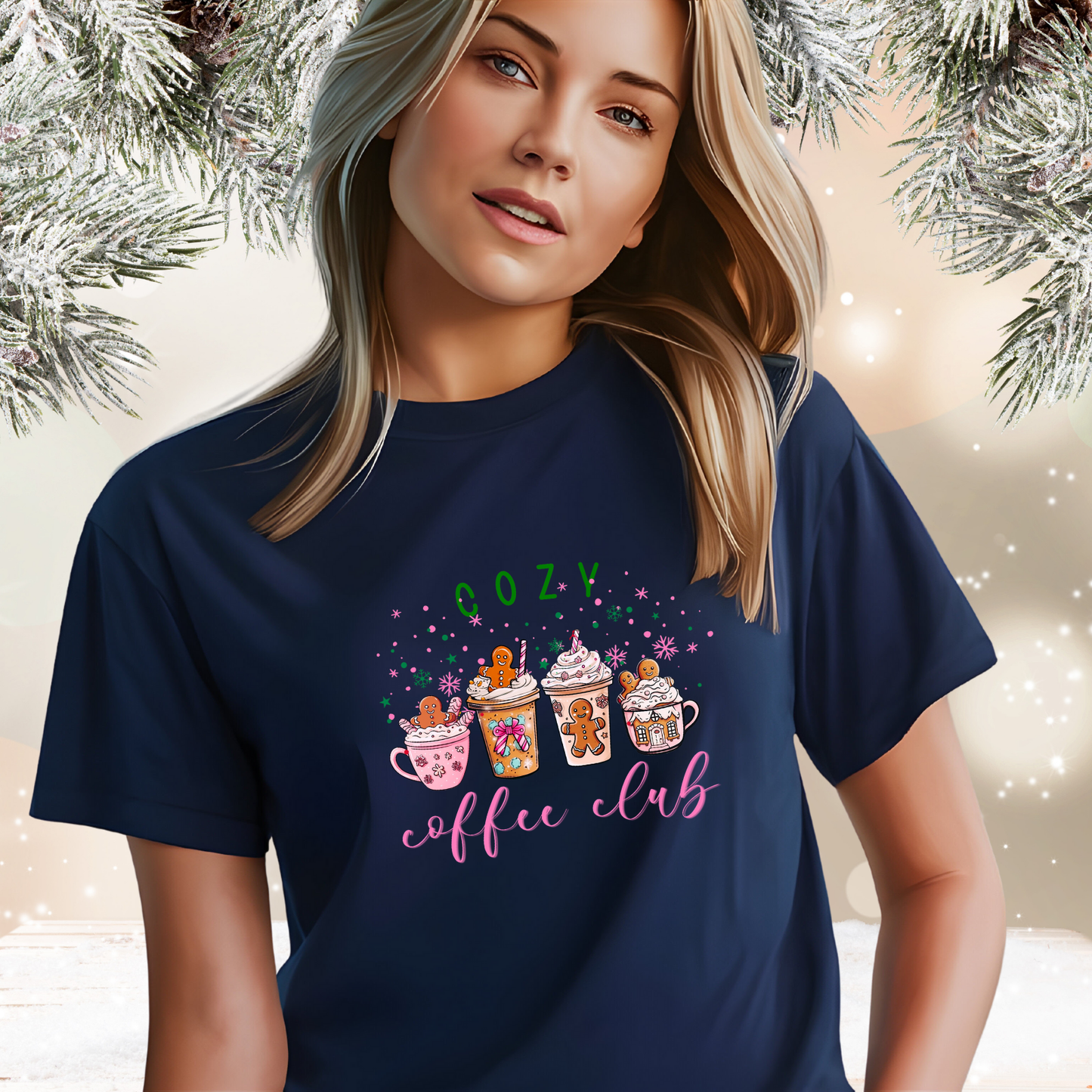 Cozy Coffee Club T-Shirt