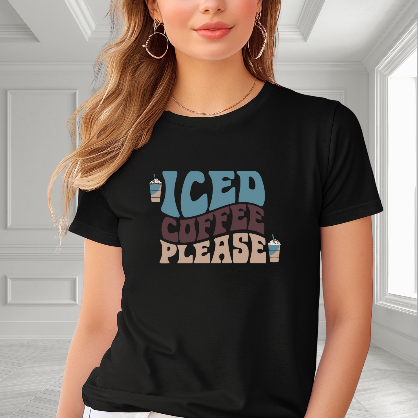 Iced Coffee Please T-Shirt