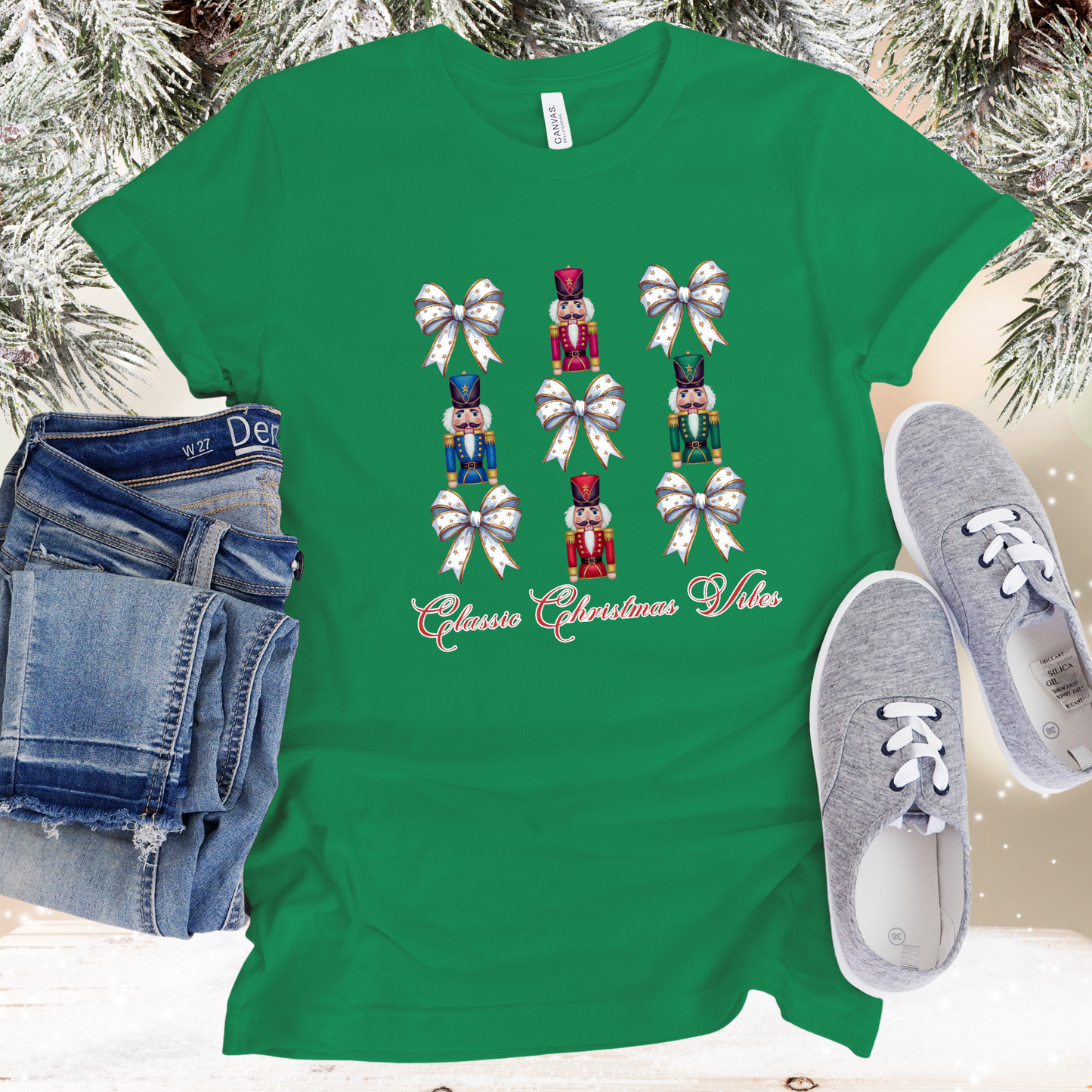 Classic Christmas Vibes T-Shirt