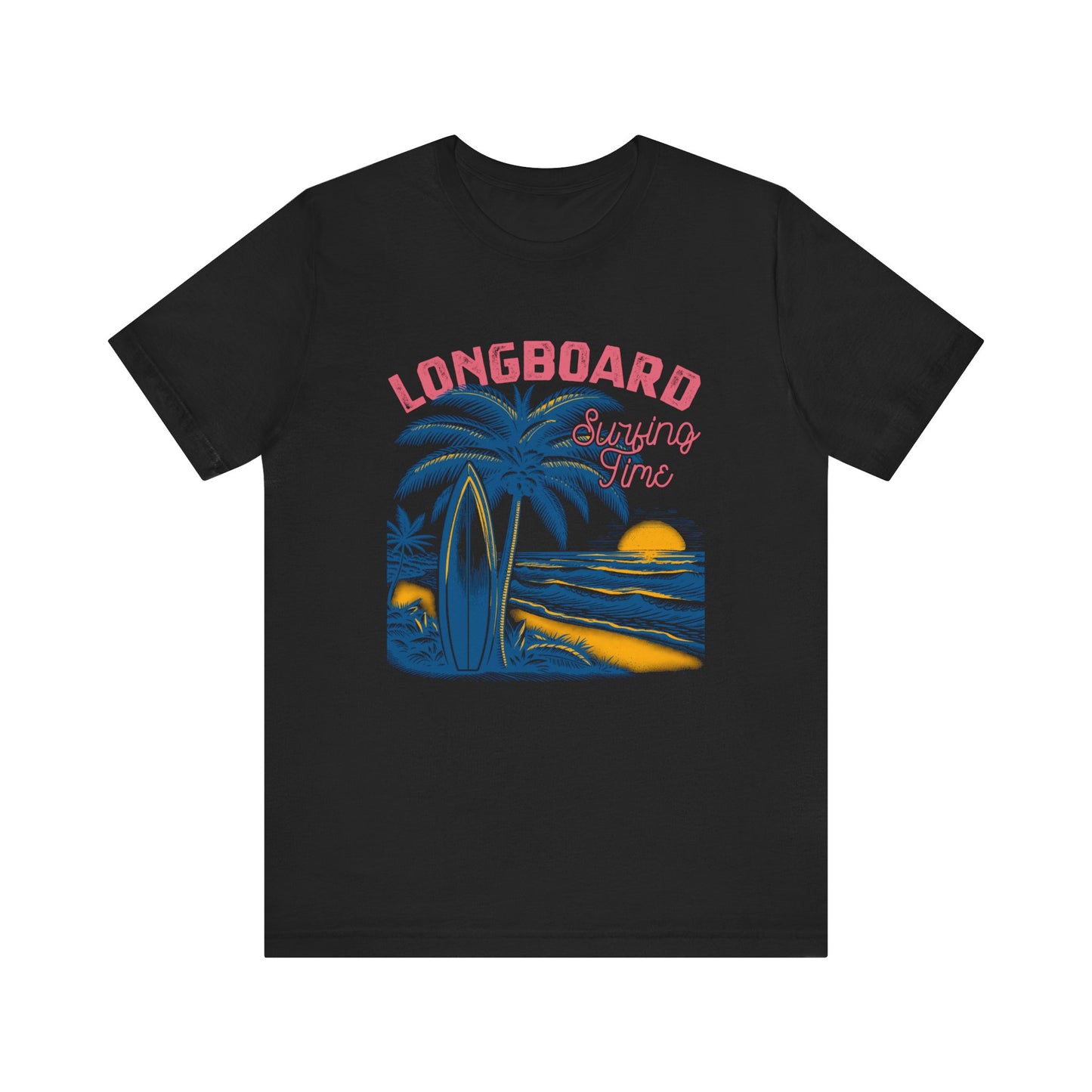 Longboard Surfing T-Shirt