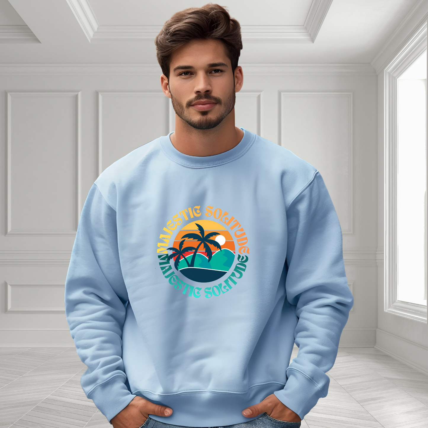 Majestic Solitude Crewneck Sweatshirt