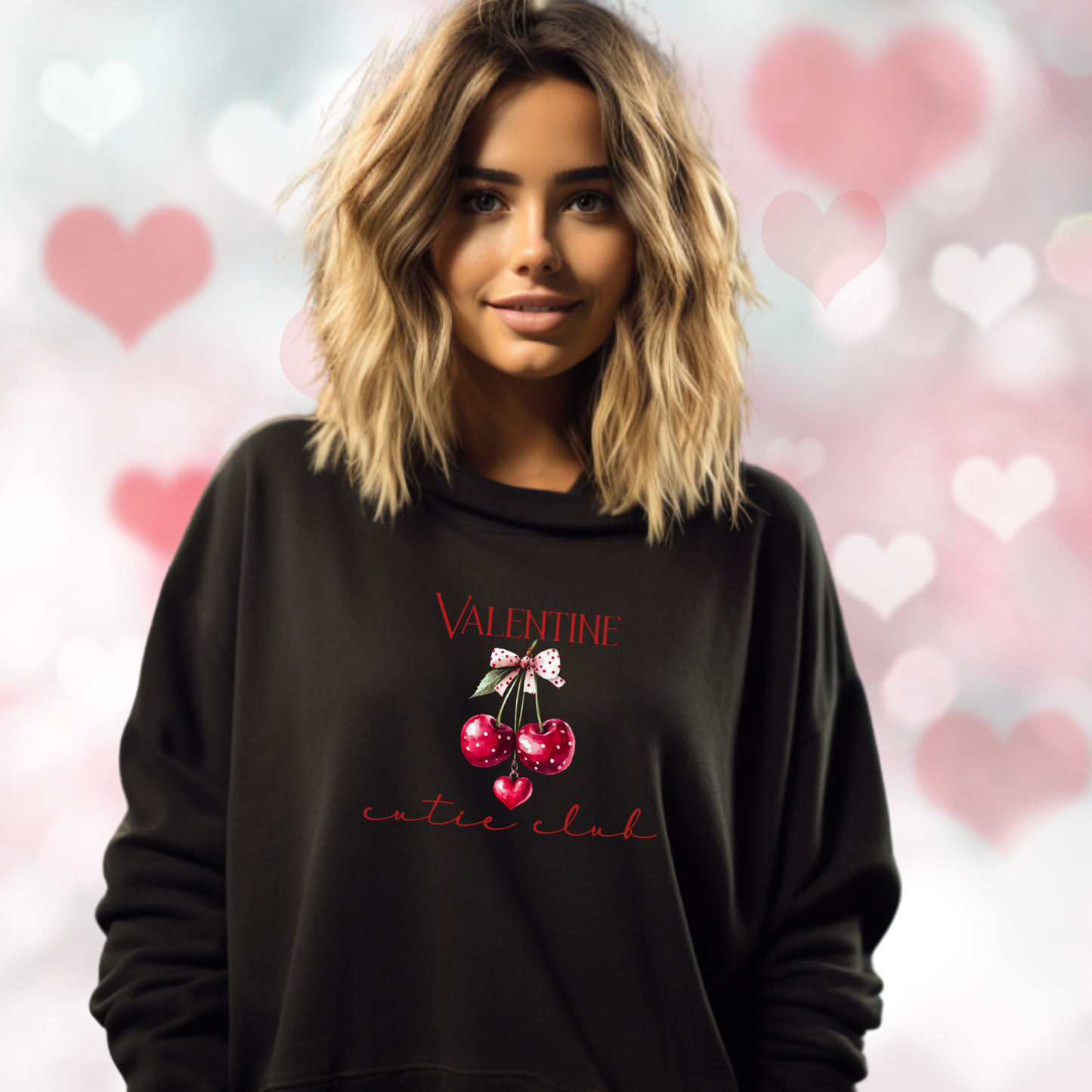 Valentine Cutie Club Crewneck Sweatshirt