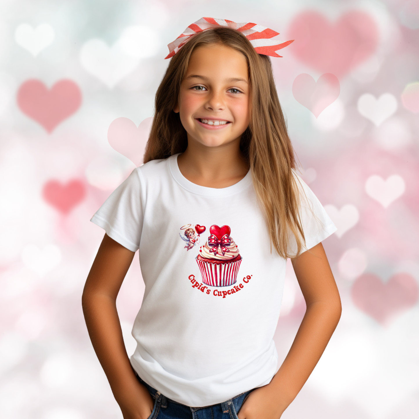 Cupid’s Cupcake Co. Kid's T-Shirt
