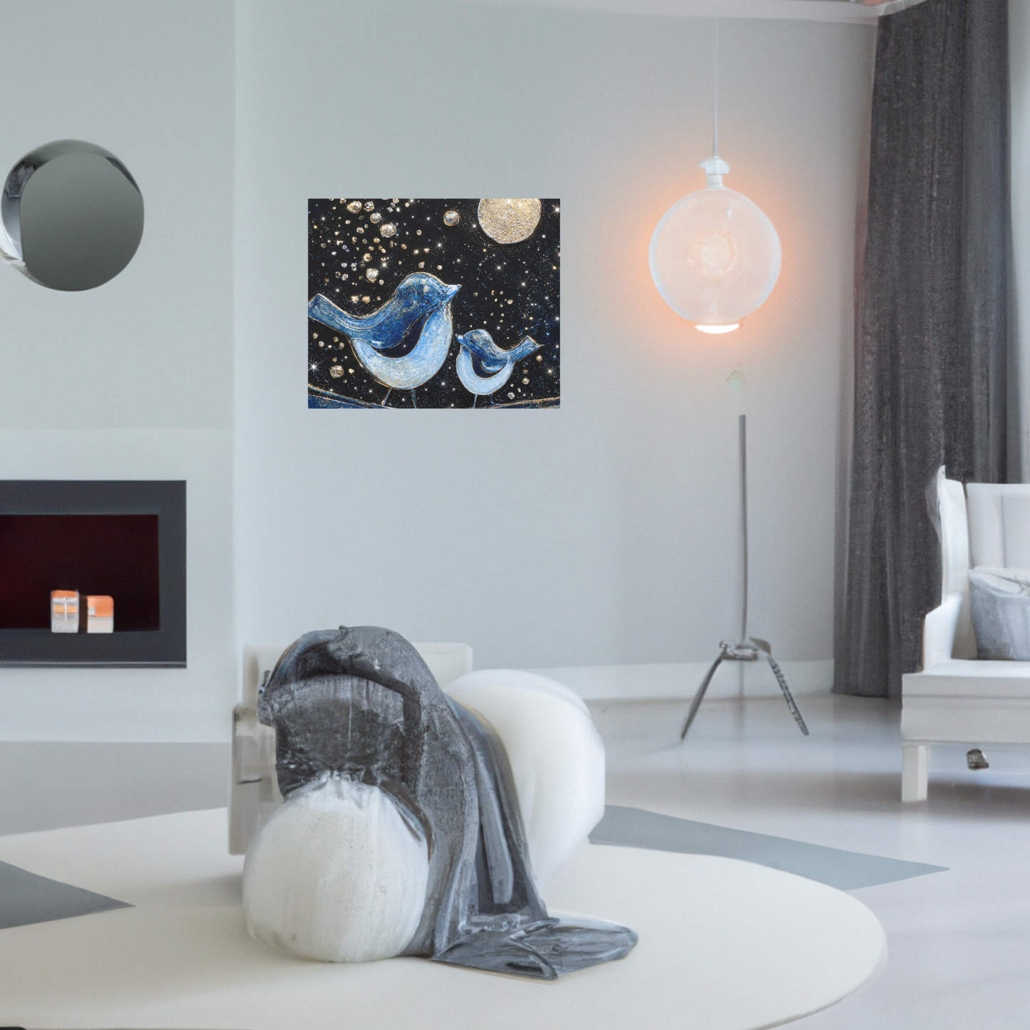 Love Takes Flight Canvas Wall Art