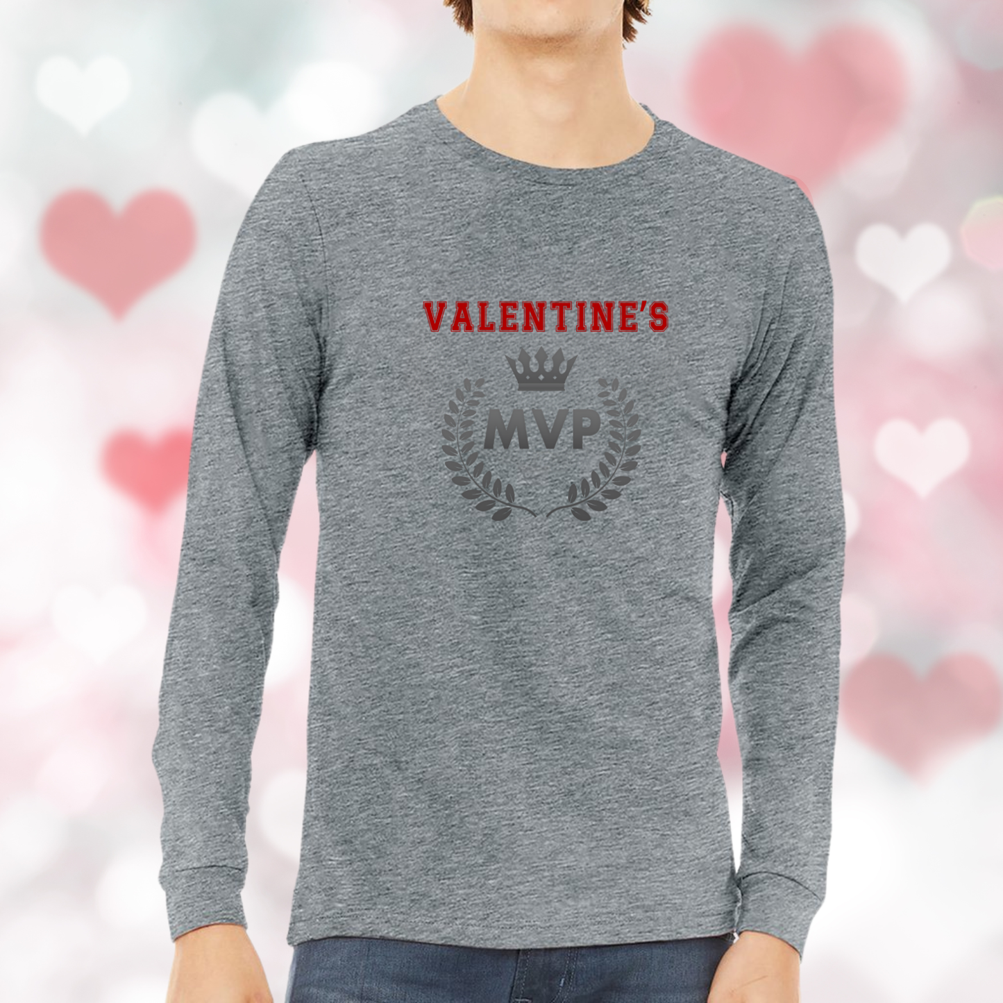 Valentine's MVP Long Sleeve Tee