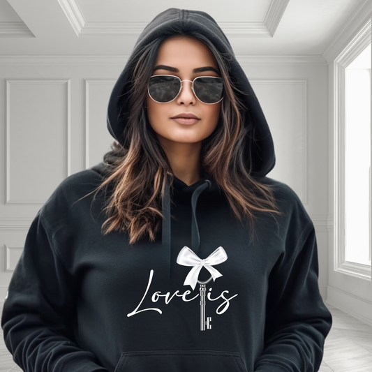 Love Is Key Pullover Hoodie