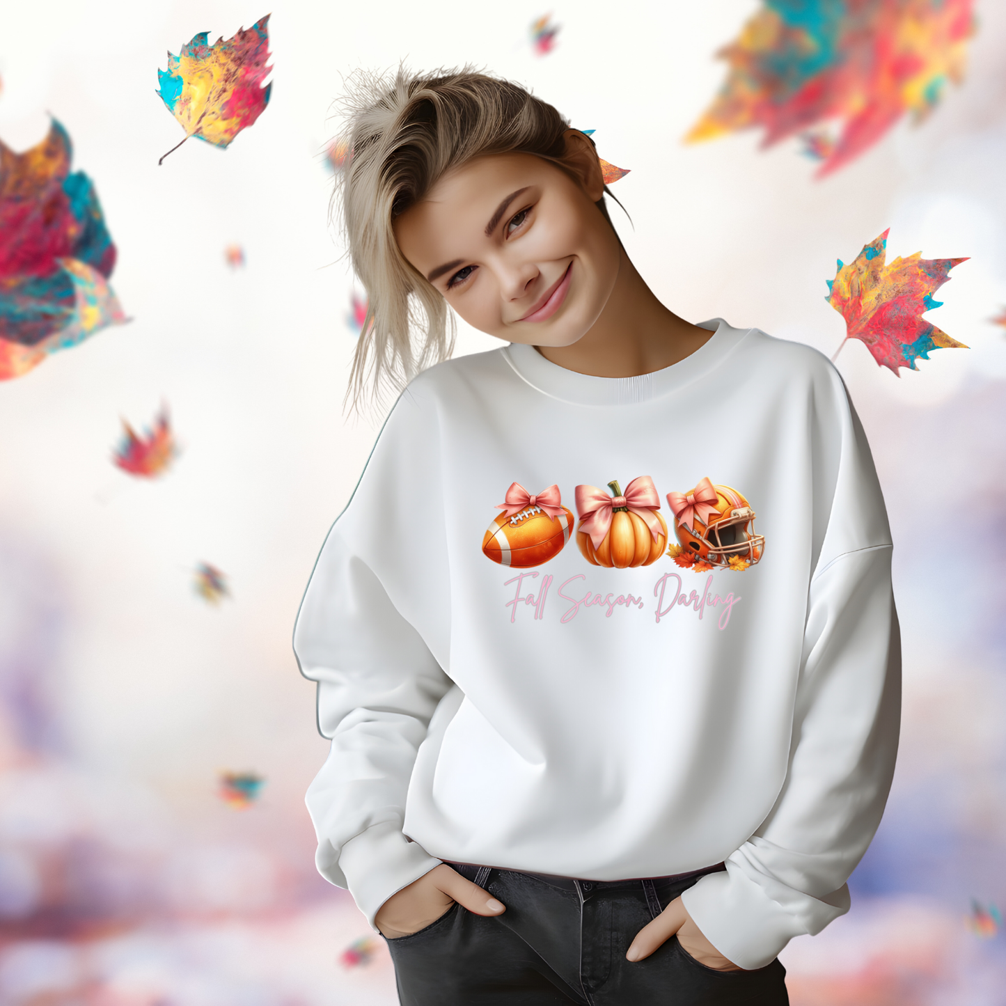 Fall Season Darling Crewneck Sweatshirt
