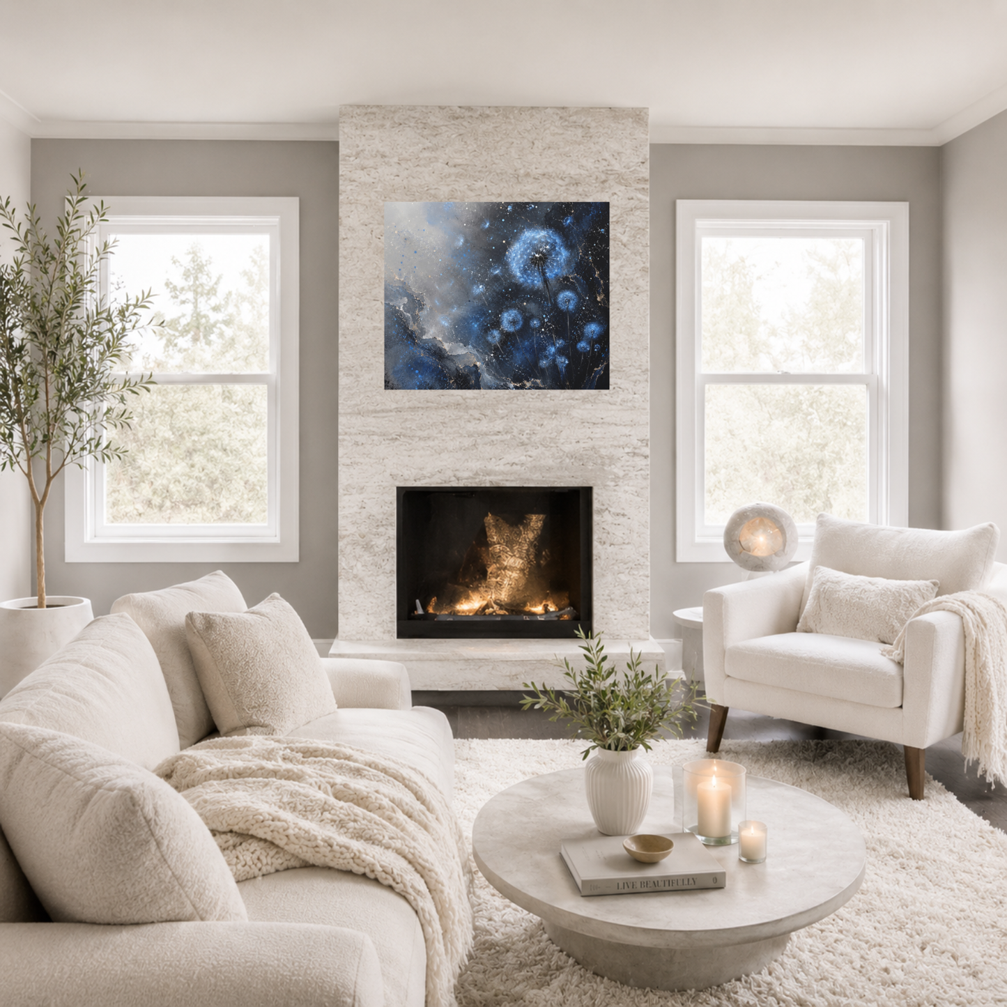 Whispered Wishes Canvas Wall Art