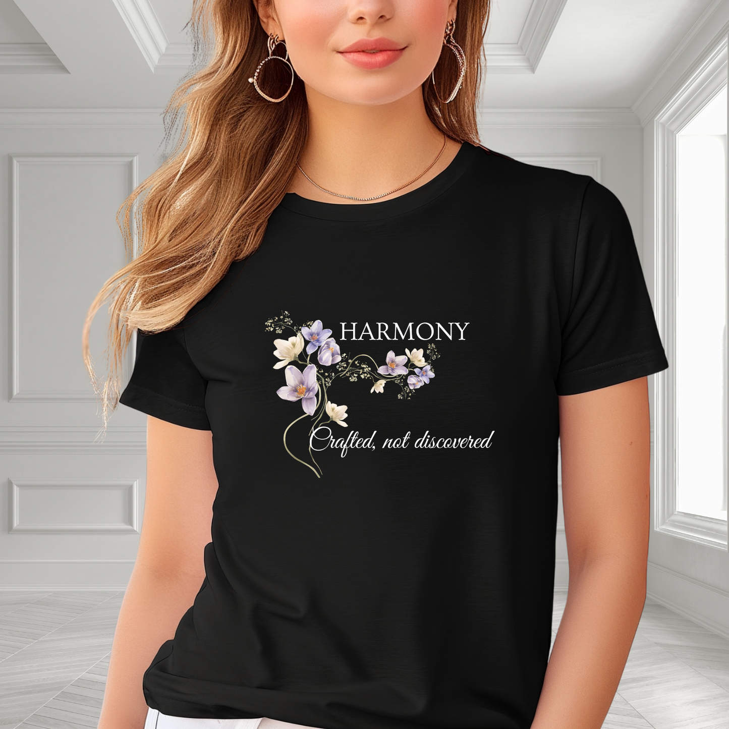 Harmony- Crafted, Not Discovered T-Shirt