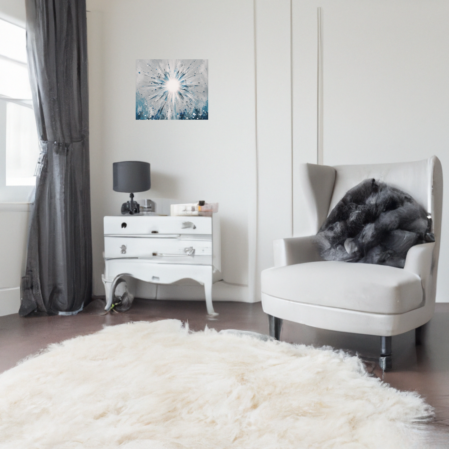 Radiant Awakening Canvas Wall Art