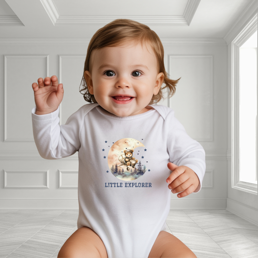 Little Explorer Infant Long Sleeve Onesie