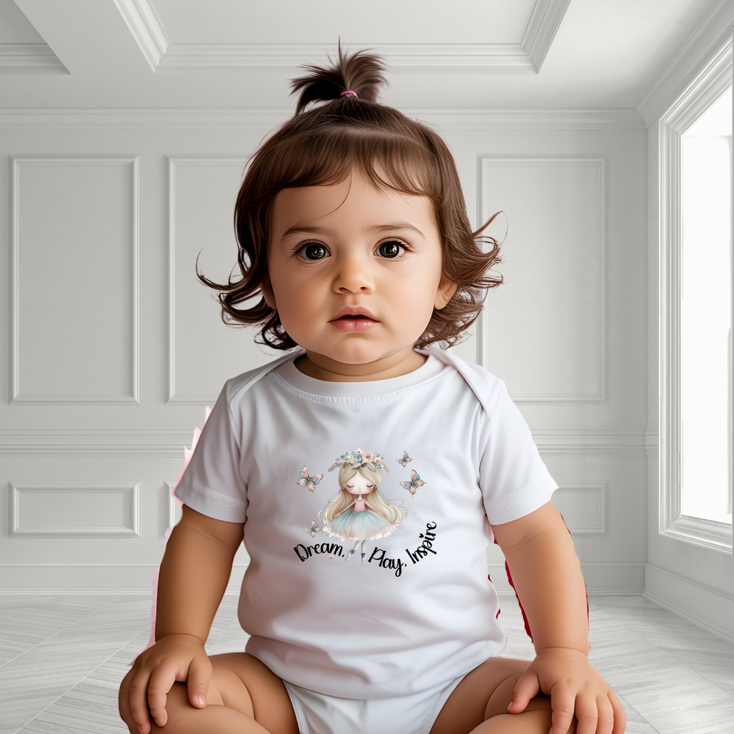 Dream, Play, Inspire Infant Short Sleeve Onesie