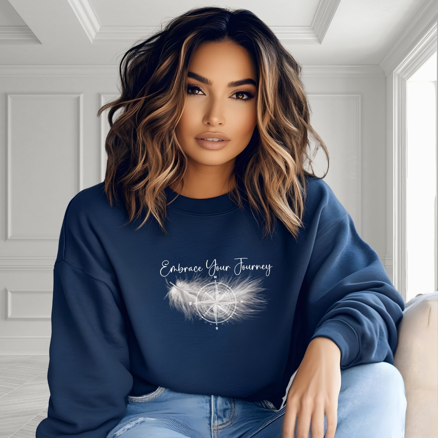 Embrace Your Journey Crewneck Sweatshirt