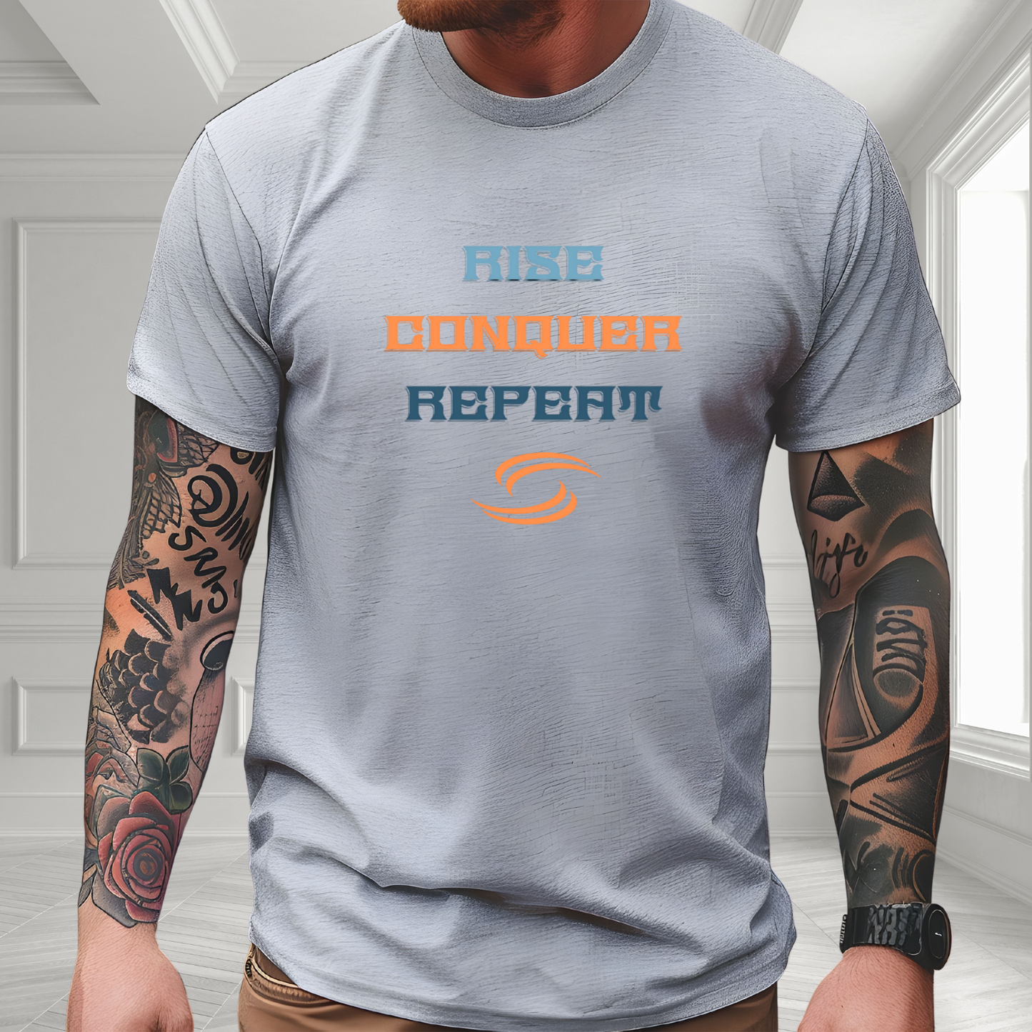 Rise, Conquer, Repeat T-Shirt