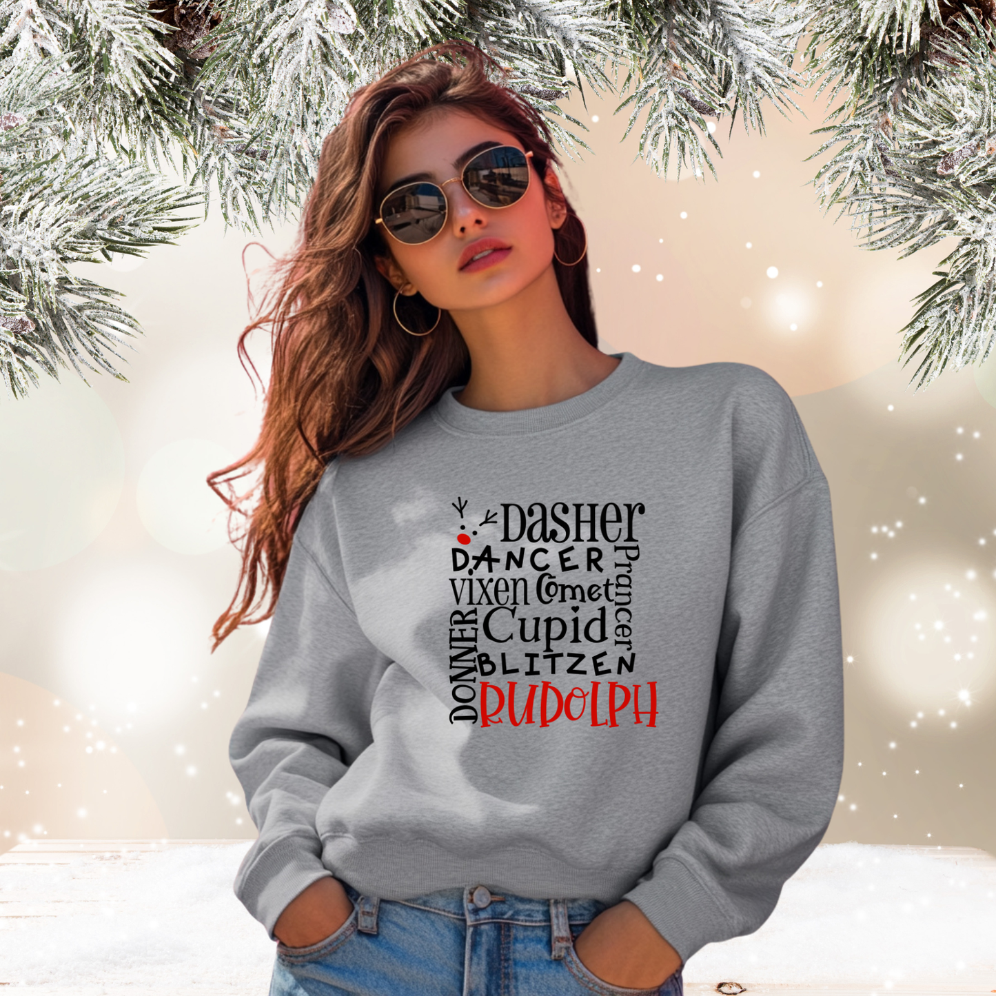 Rudolph Crewneck Sweatshirt