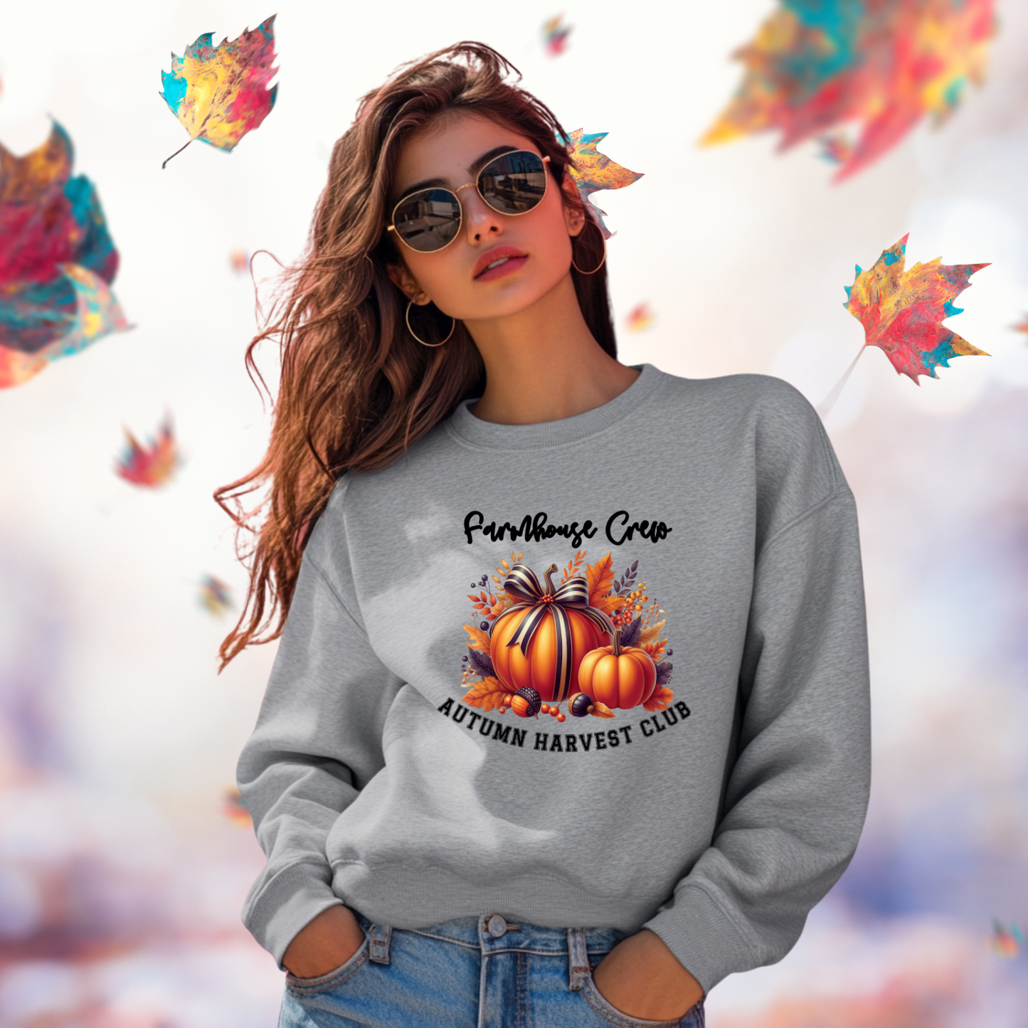 Farmhouse Crew Crewneck Sweatshirt