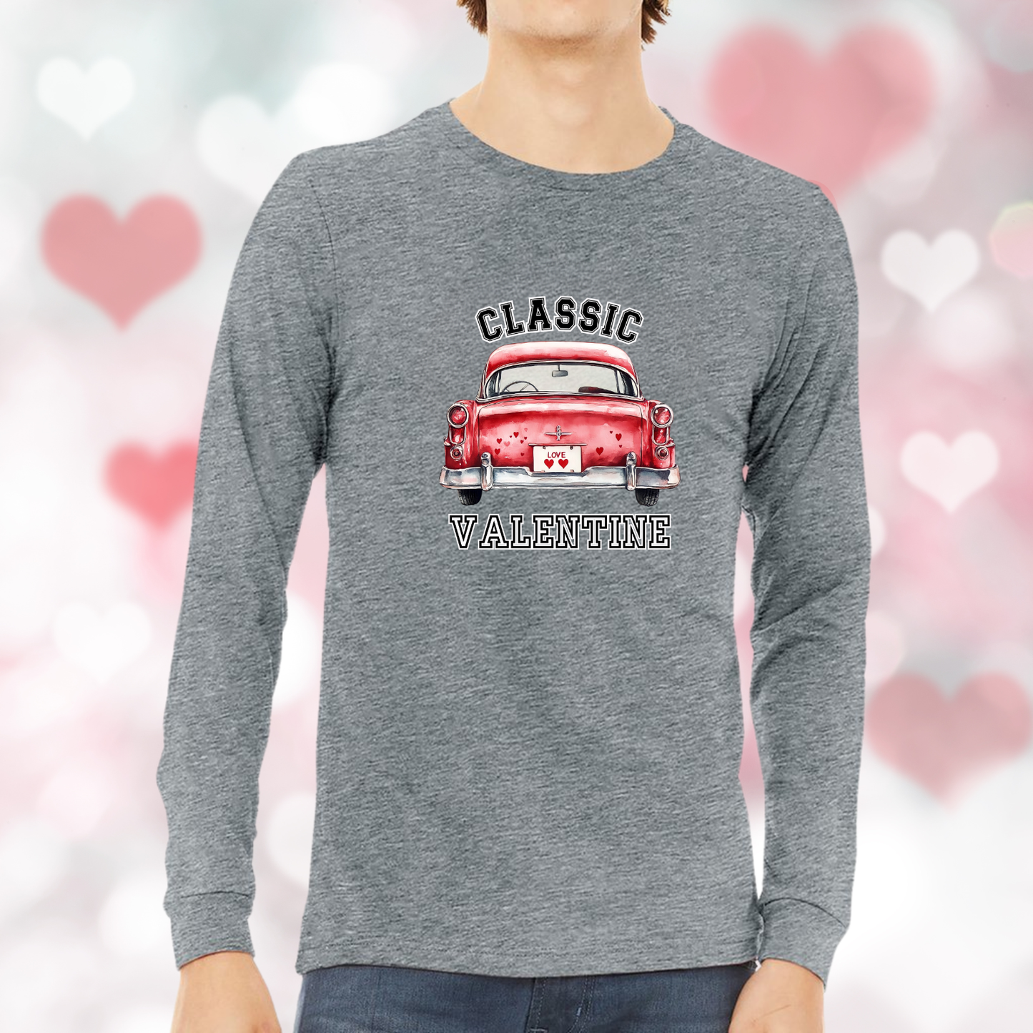 Classic Valentine Long Sleeve Tee