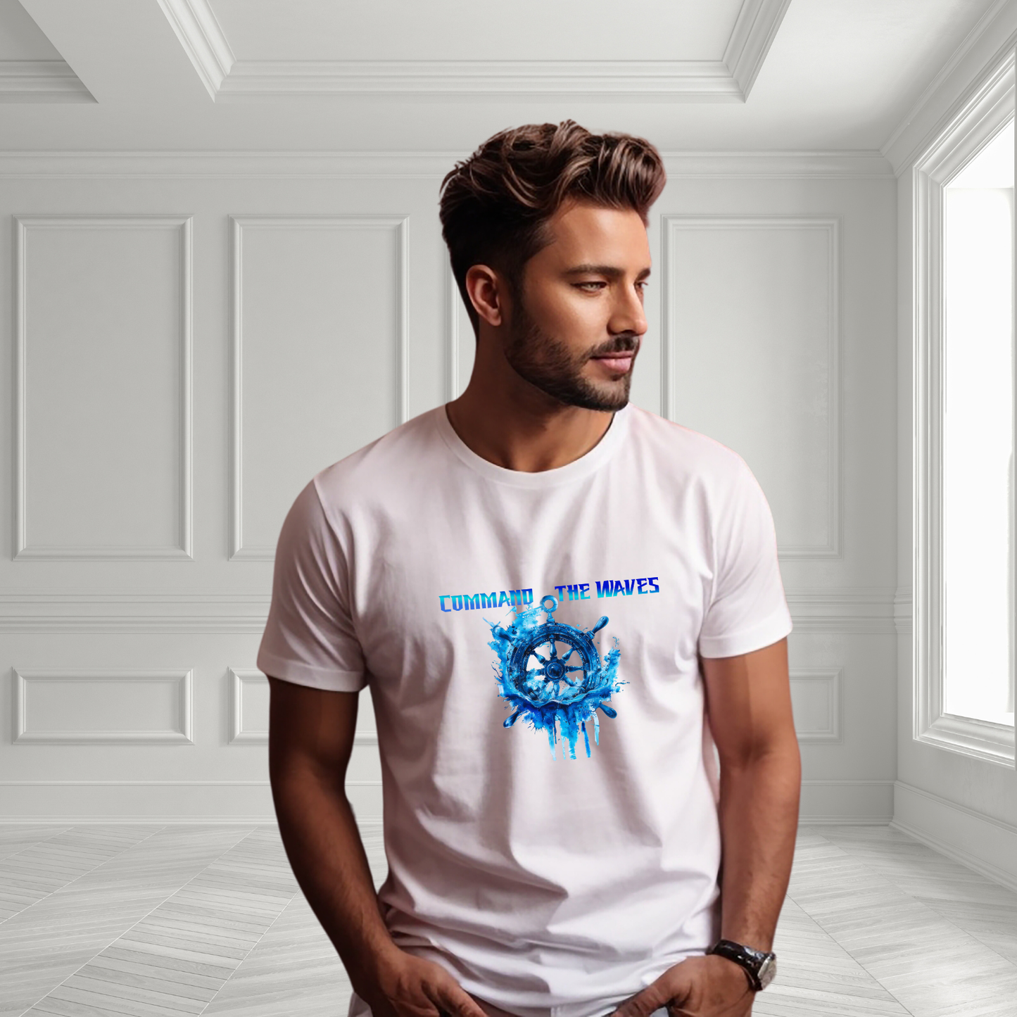 Command The Waves T-Shirt