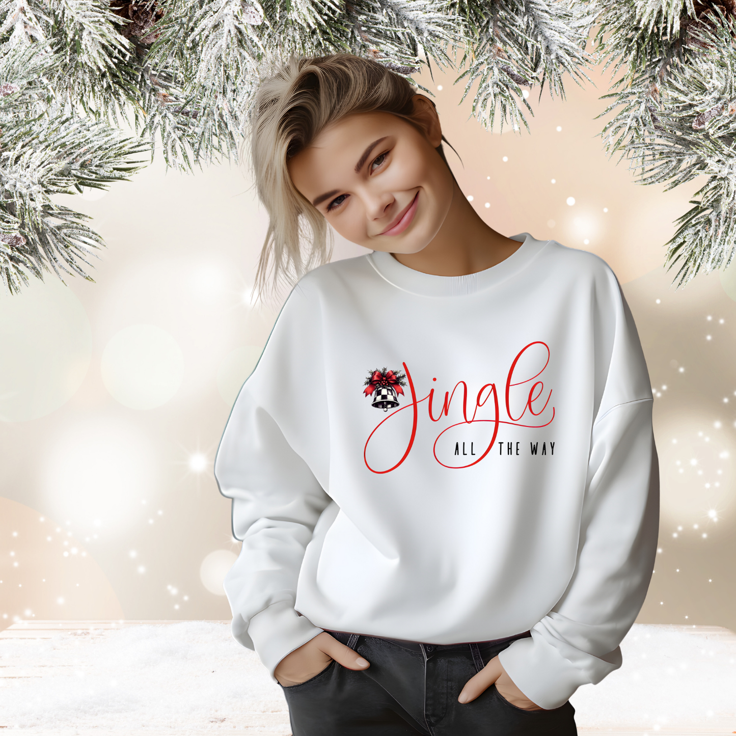 Jingle All The Way Crewneck Sweatshirt