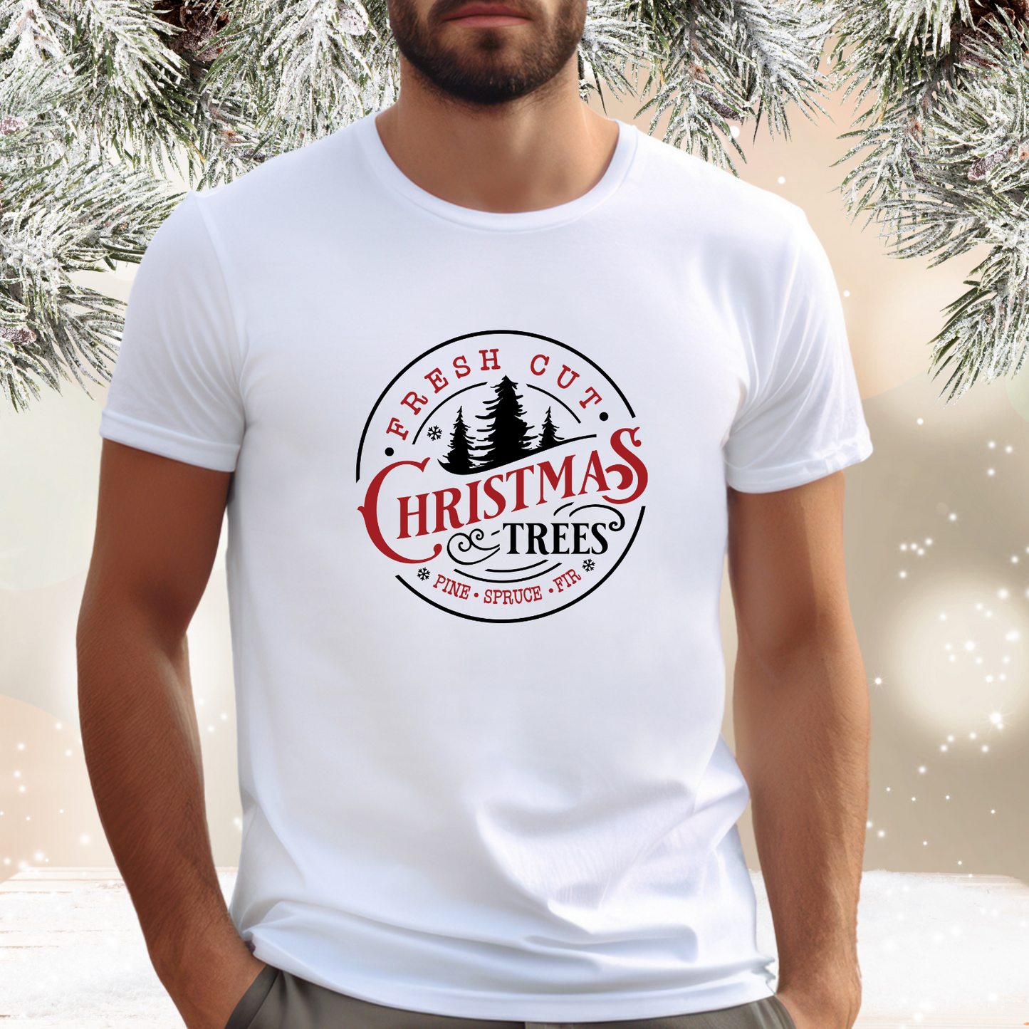 Fresh Cut Christmas Trees T-Shirt