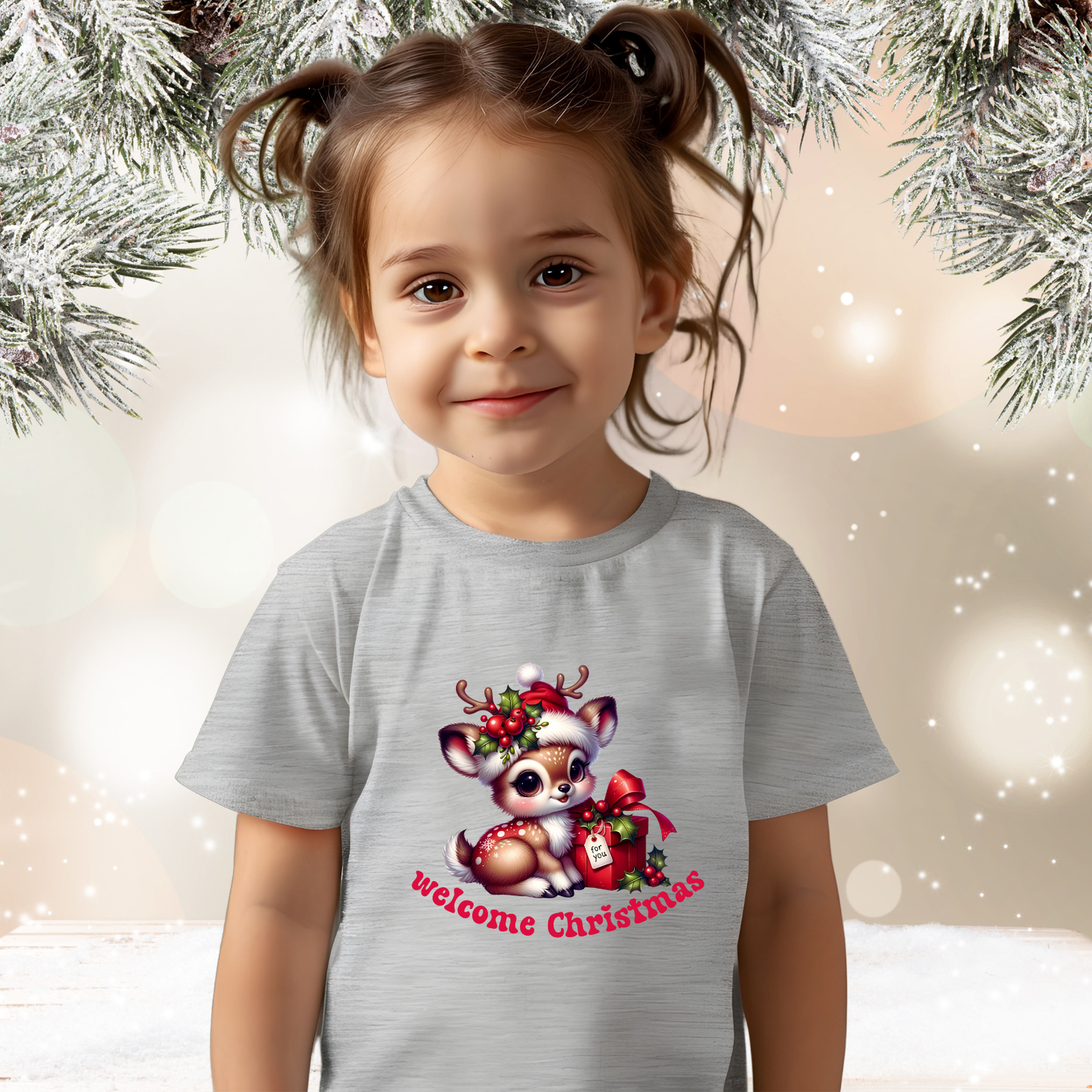 Welcome Christmas Toddler T-Shirt