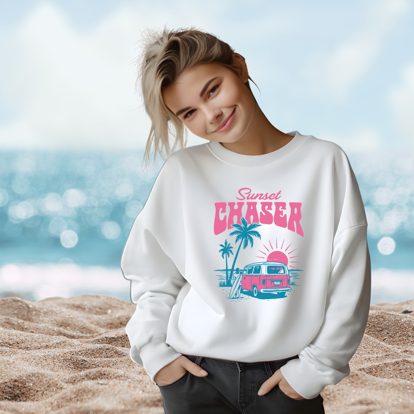 Sunset Chaser Crewneck Sweatshirt