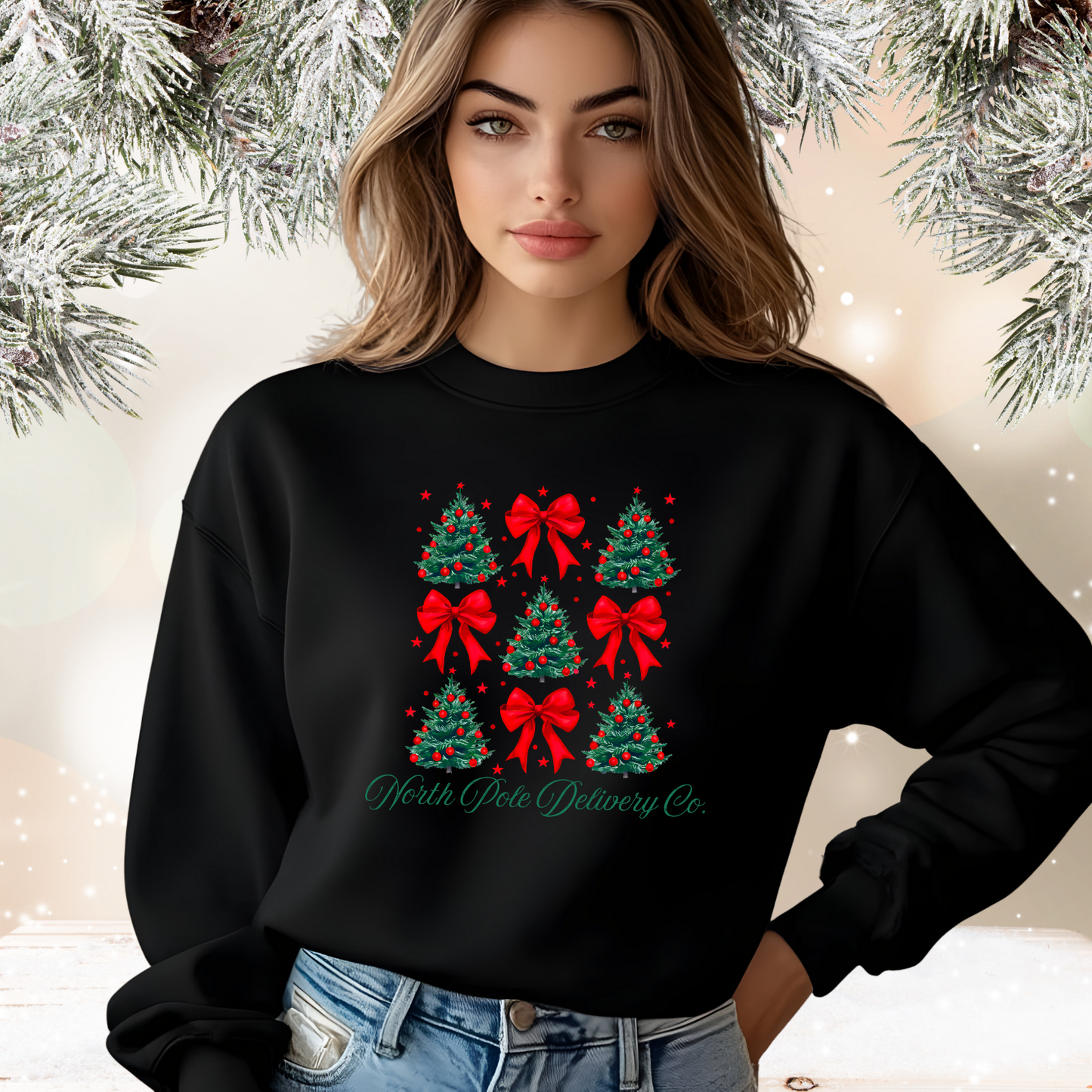 North Pole Delivery Co. Crewneck Sweatshirt