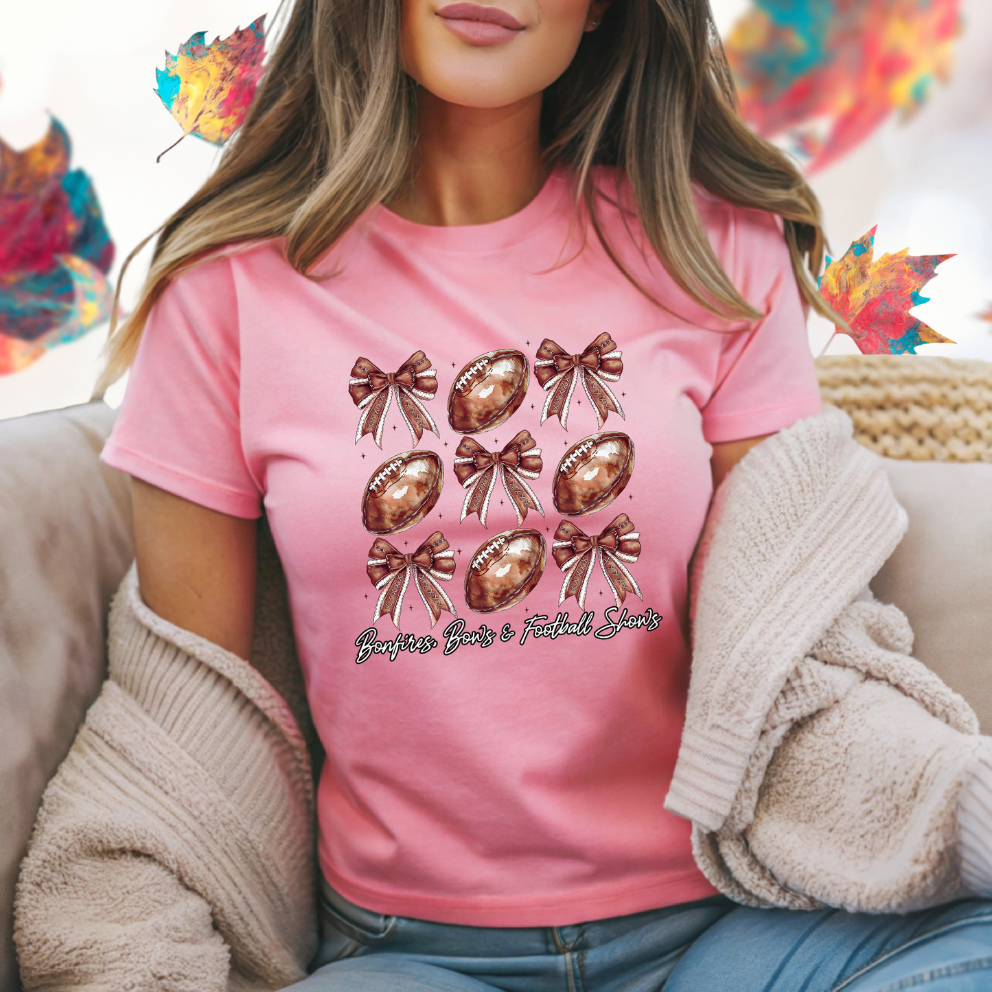 Bonfires, Bows, & Football Shows T-Shirt