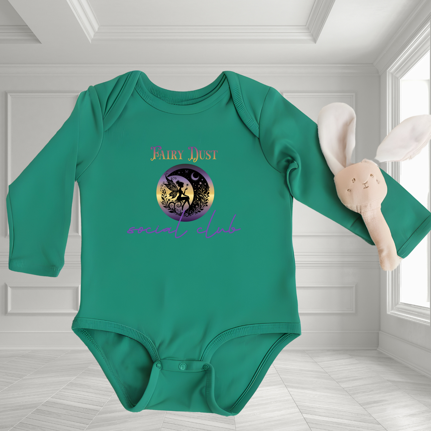 Fairy Dust Social Club Infant Long Sleeve Onesie