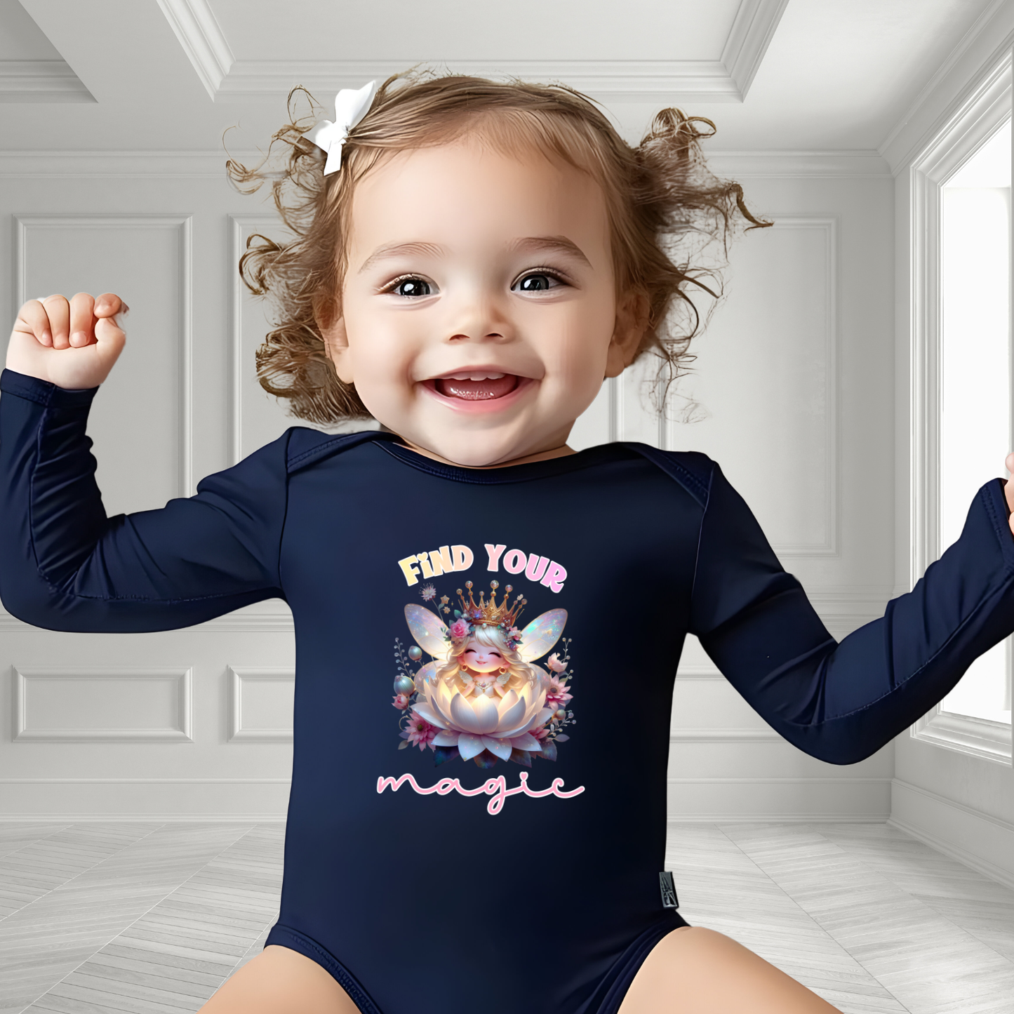 Find Your Magic Infant Long Sleeve Onesie