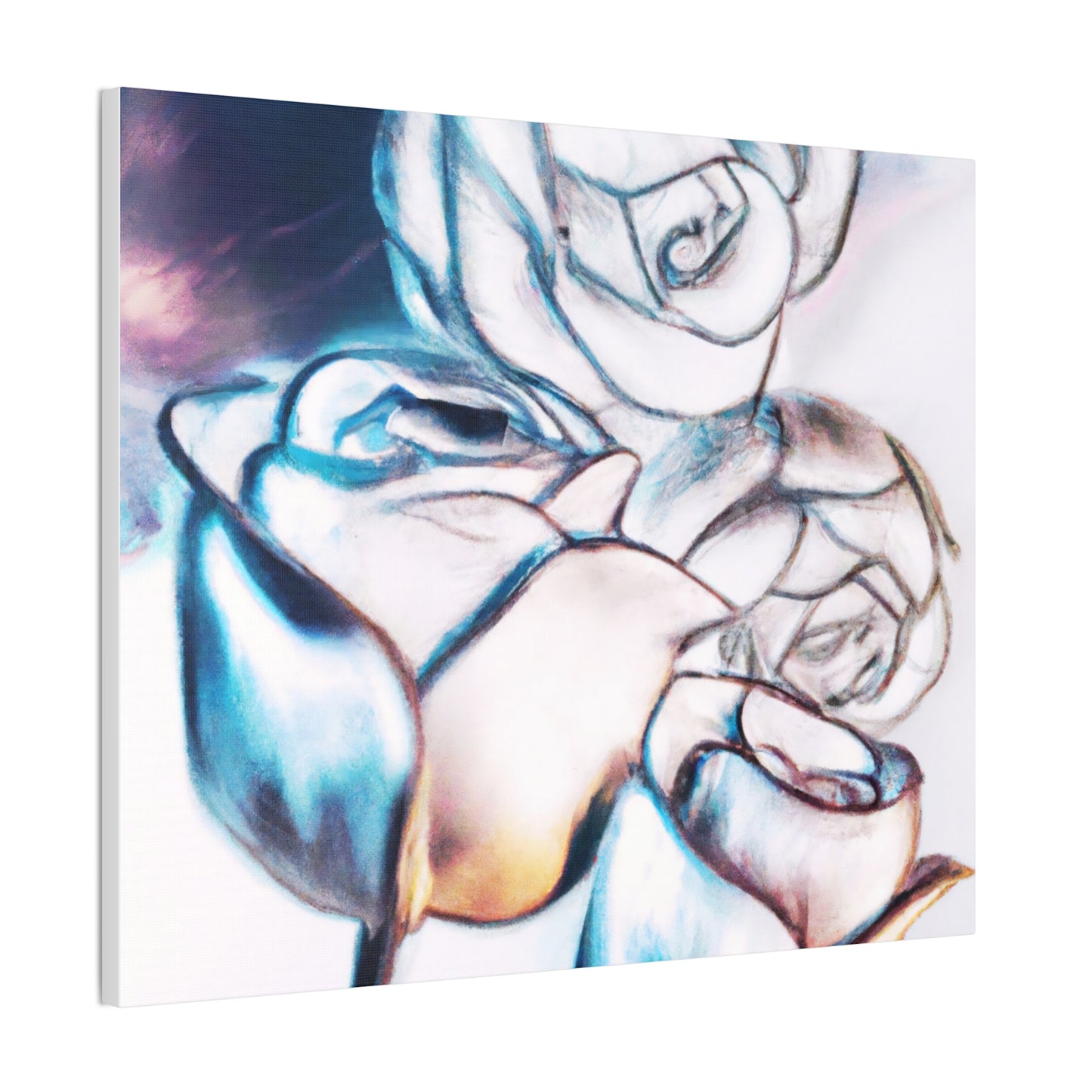 Cheerful Bloom Canvas Wall Art