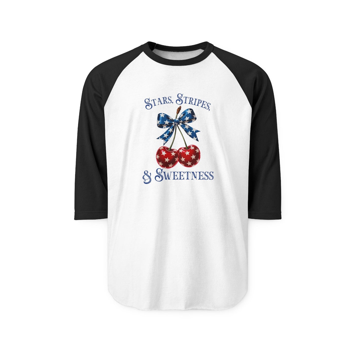 Stars Stripes And Sweetness Baseball Tee