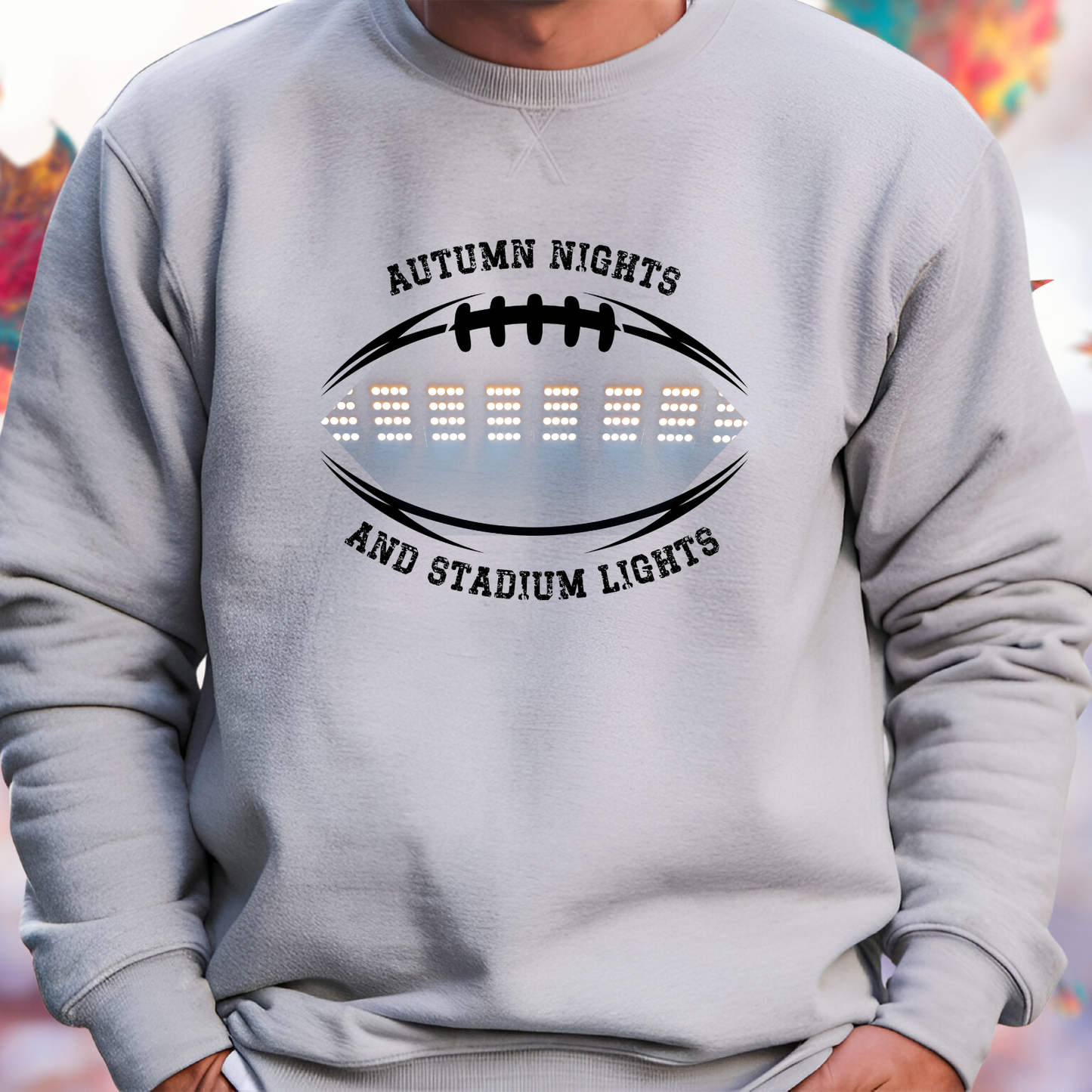 Autumn Nights & Stadium Lights Crewneck Sweatshirt
