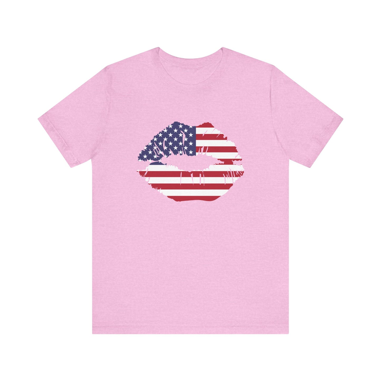 American Flag Lips T-Shirt