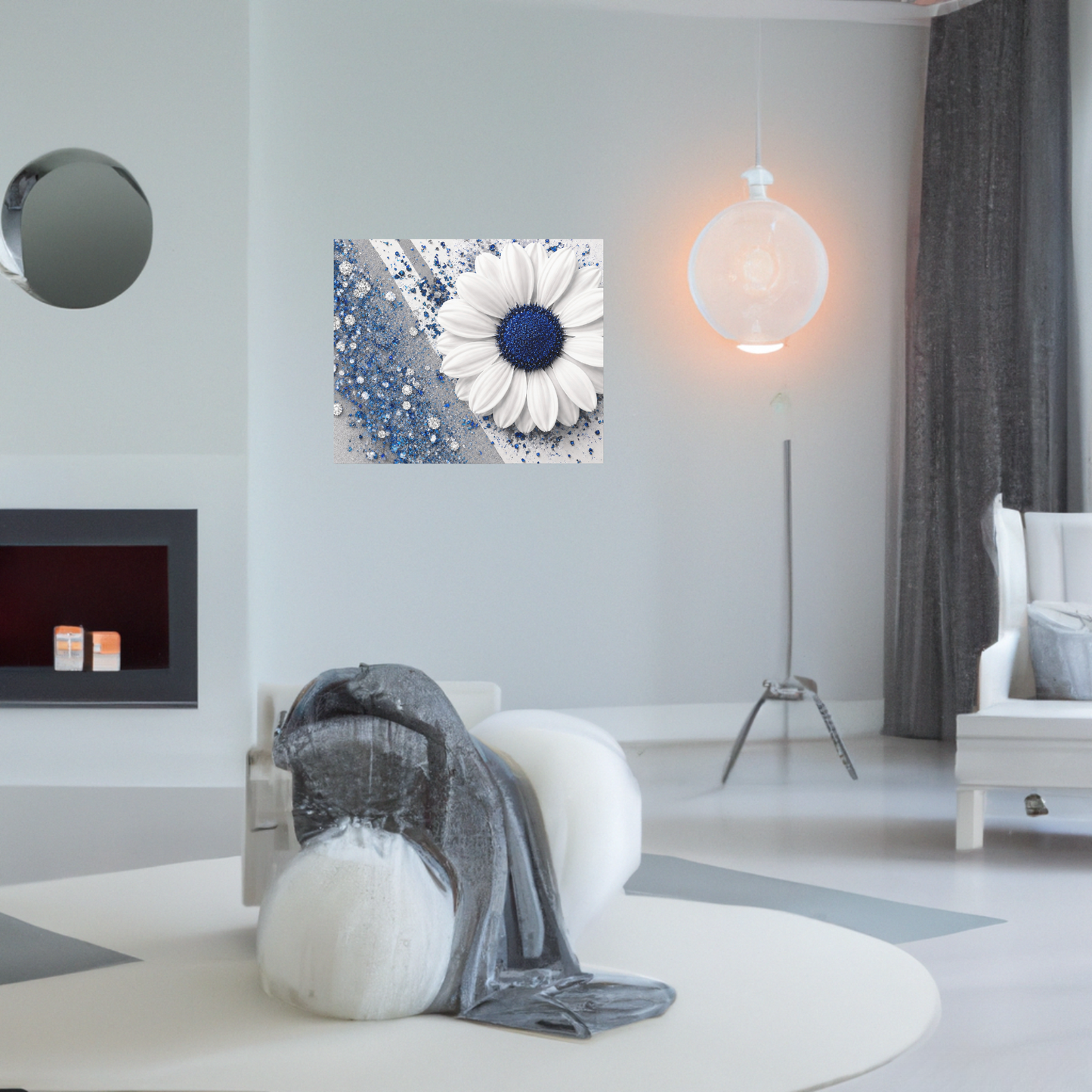 Blue Serenity Canvas Wall Art