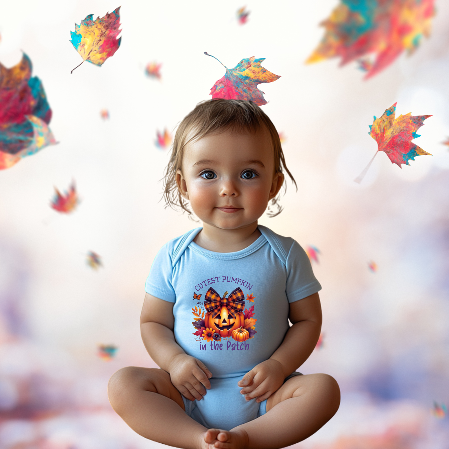 Cutest Pumpkin In The Patch Infant Short Sleeve Onesie