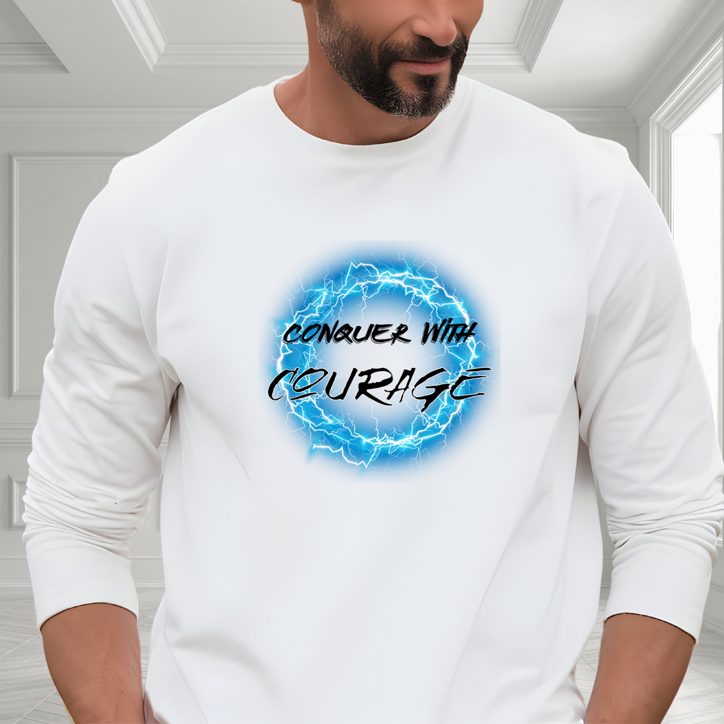 Conquer With Courage Long Sleeve Tee